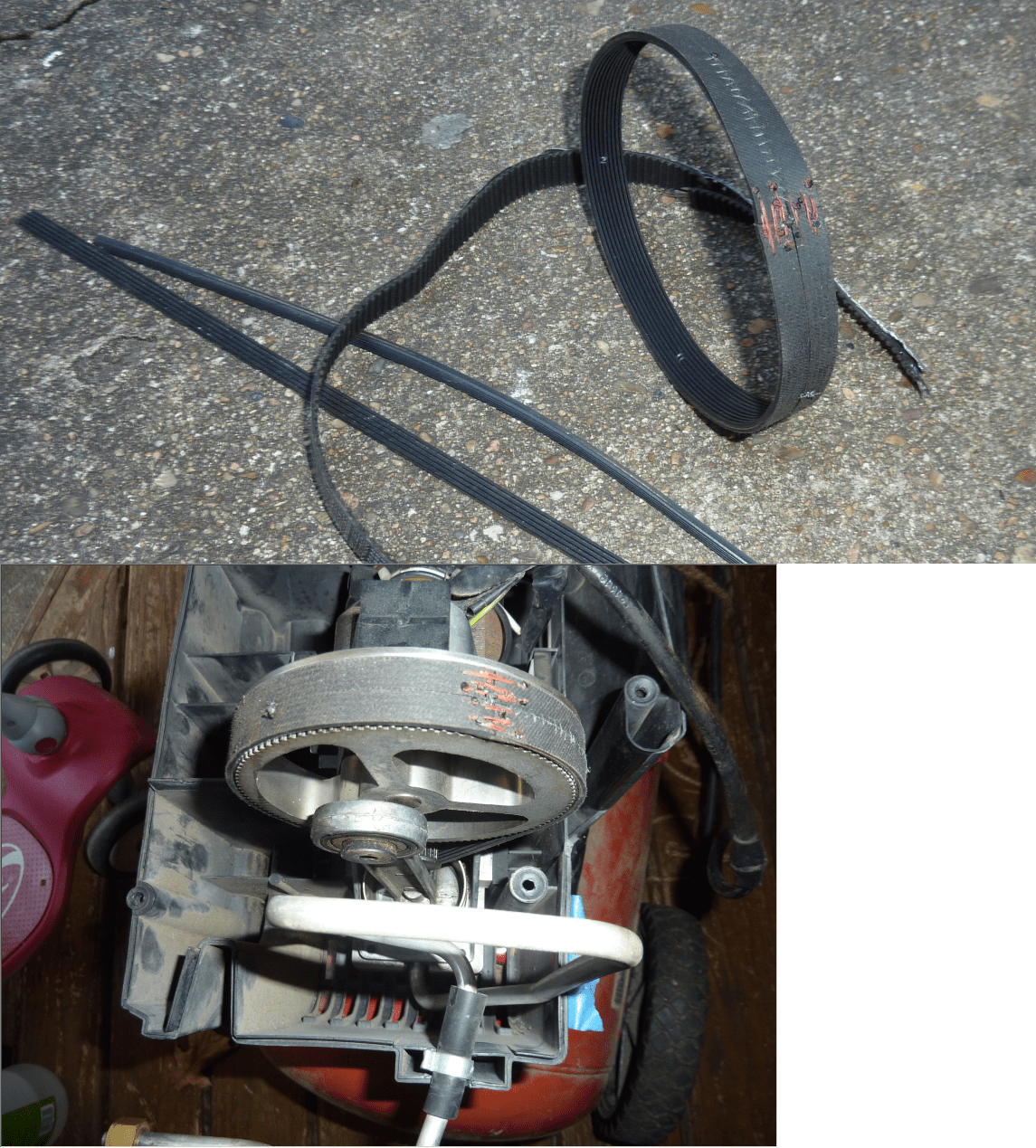 DIY Air Compressor Drive Belt r/techsupportmacgyver