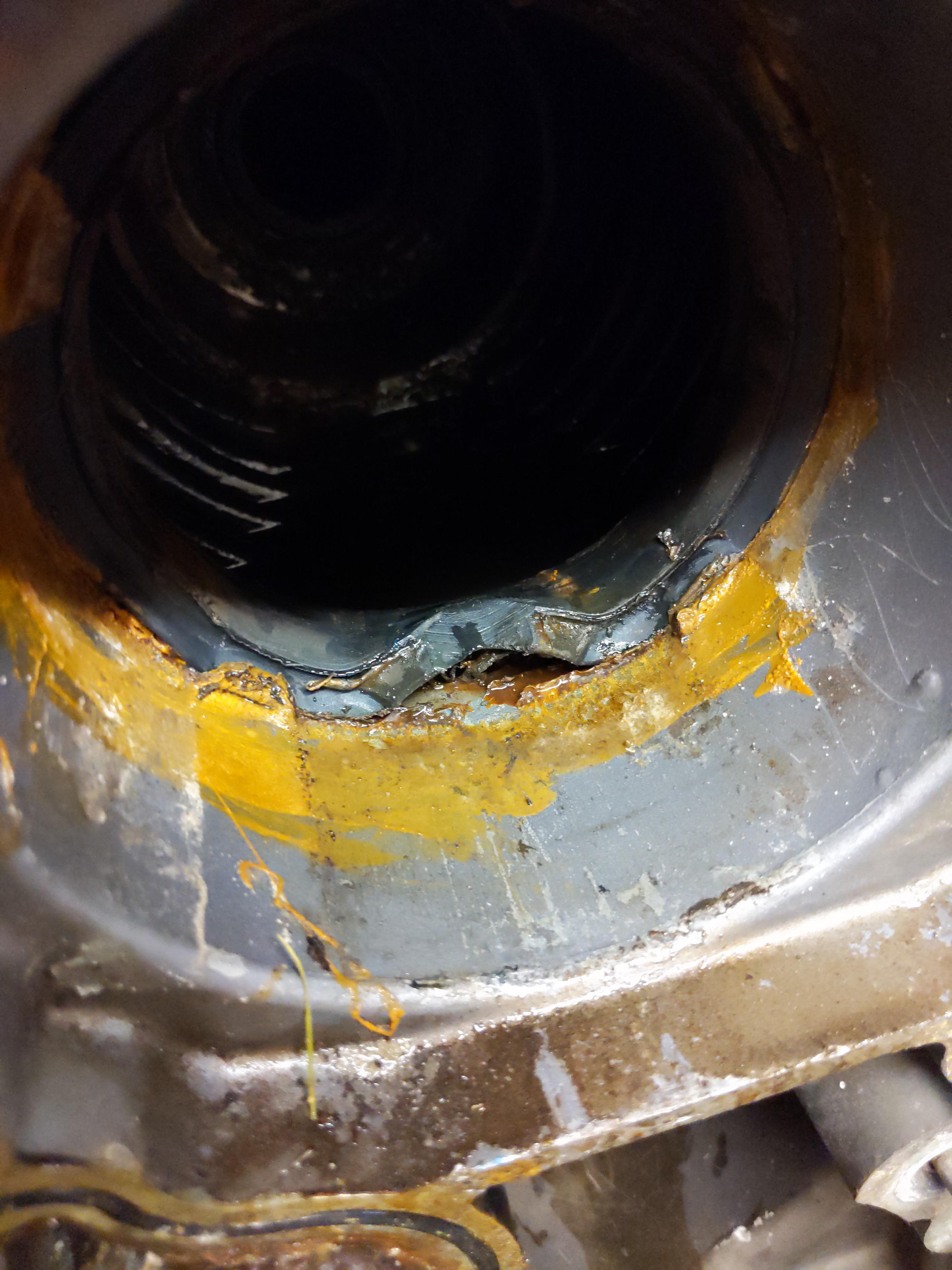 Leaking bellows, need help! r/boating