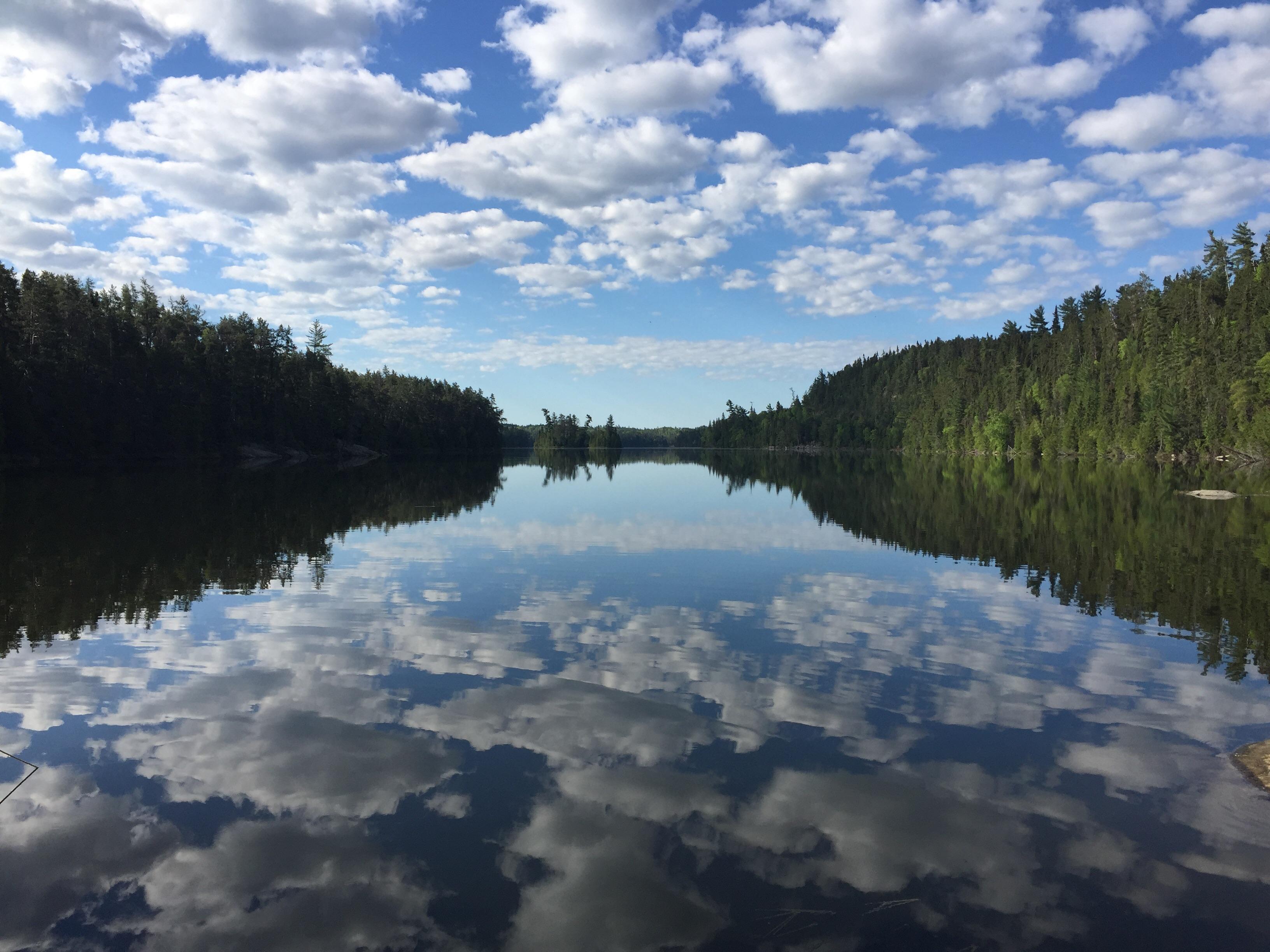Lake Temagami, Canada [OC][1334x1000] r/SkyPorn