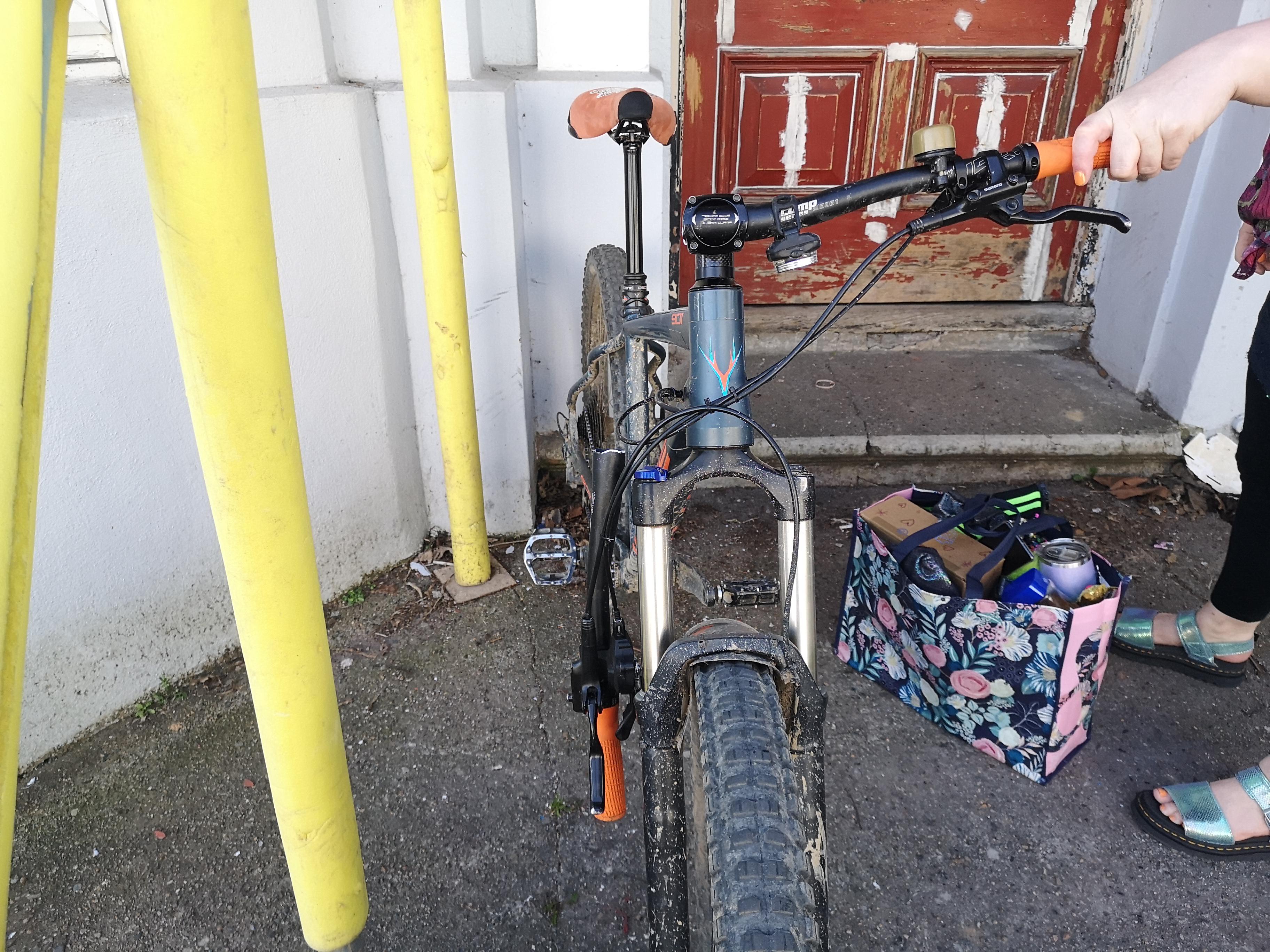 This happened whilst I was clearing a bigger gap than I would usually