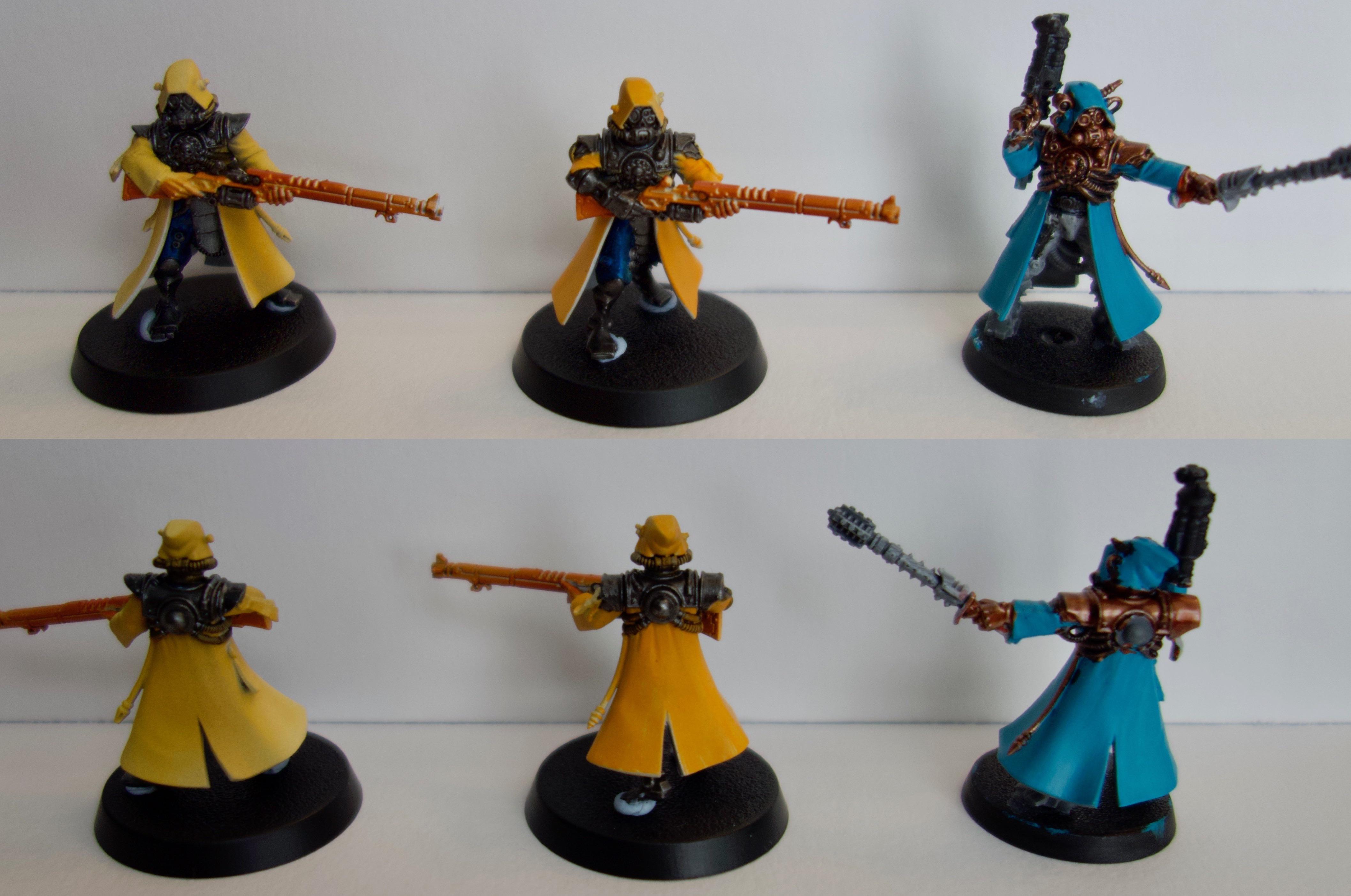 Adeptus Mechanicus Paint Scheme The Color Scheme For My Ice Moon Nexus 3 Admech Army