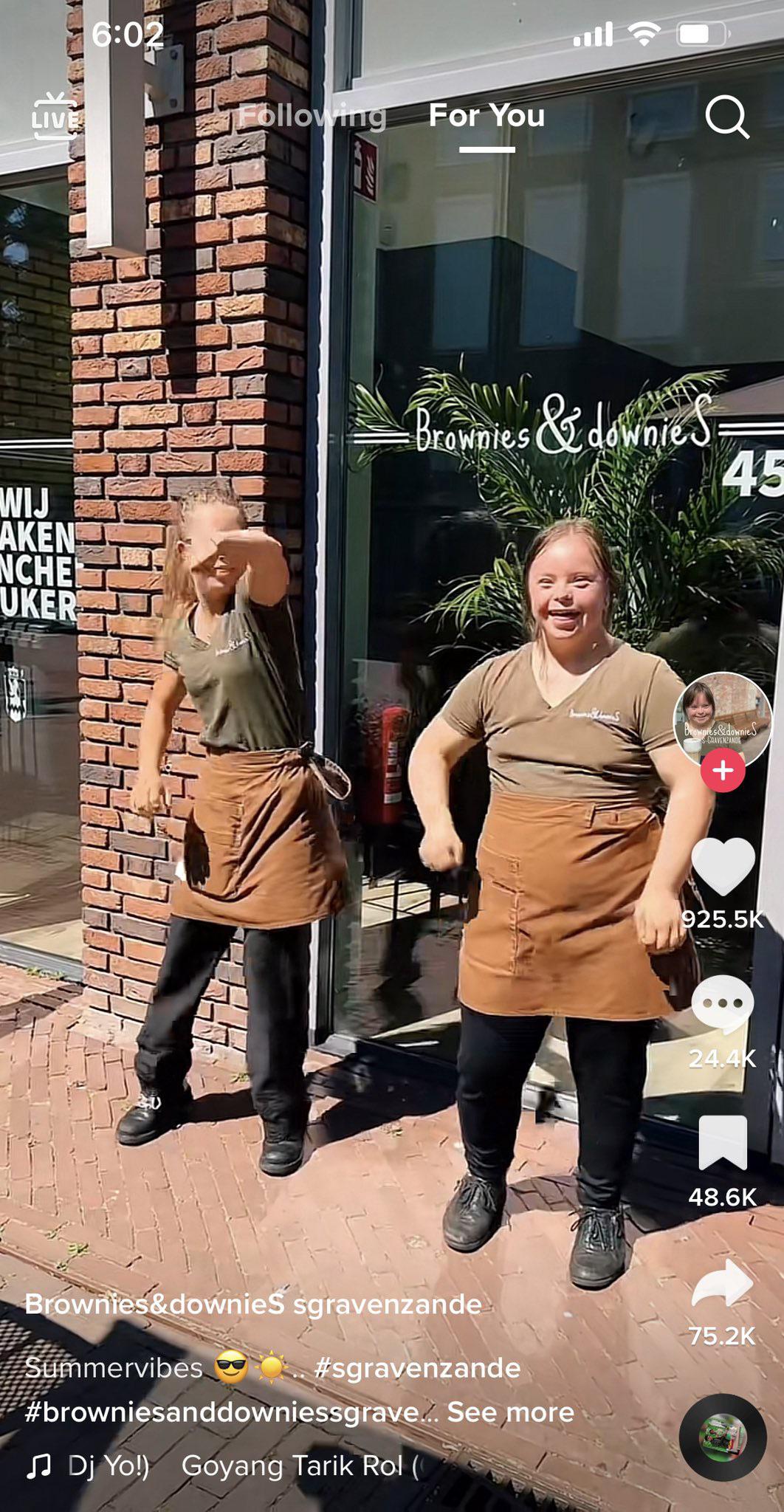 Brownies and downies, once again Nick has spoken something into