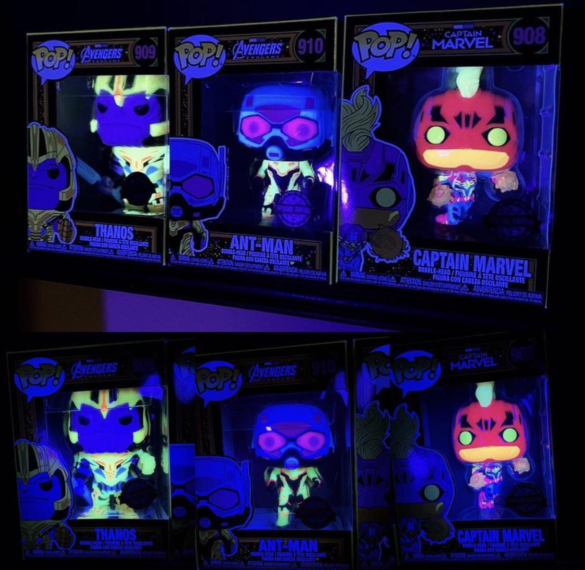 New Funko black lights. Photo credit funkocoko r/funkopop