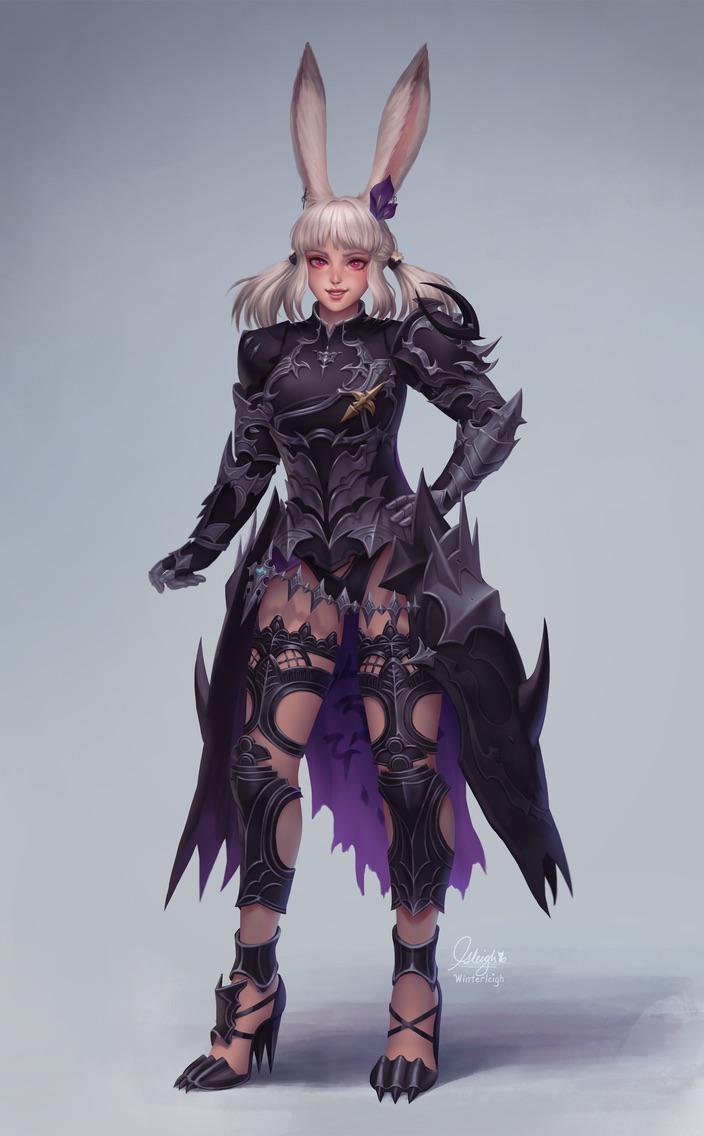 Amazing Commission of my Viera by Winterleigh on DA ! r/ffxiv