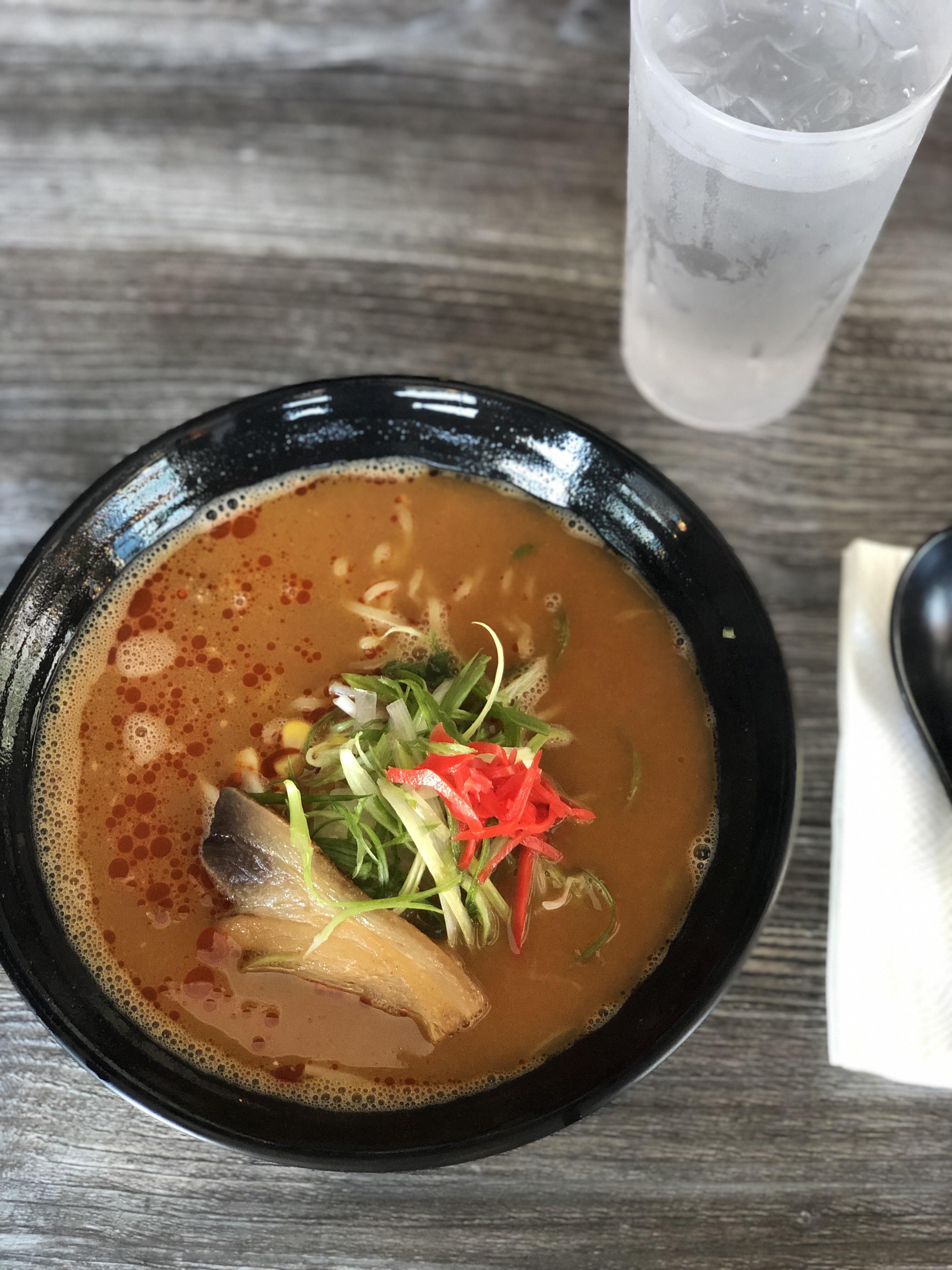 Spicy Miso Ramen Level 5, Ten Ramen (Koreatown, Los Angeles) r/ramen