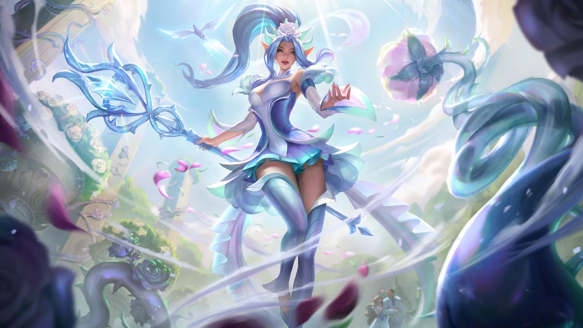 Crystal Rose Janna Splash Art 🌹 r/Janna