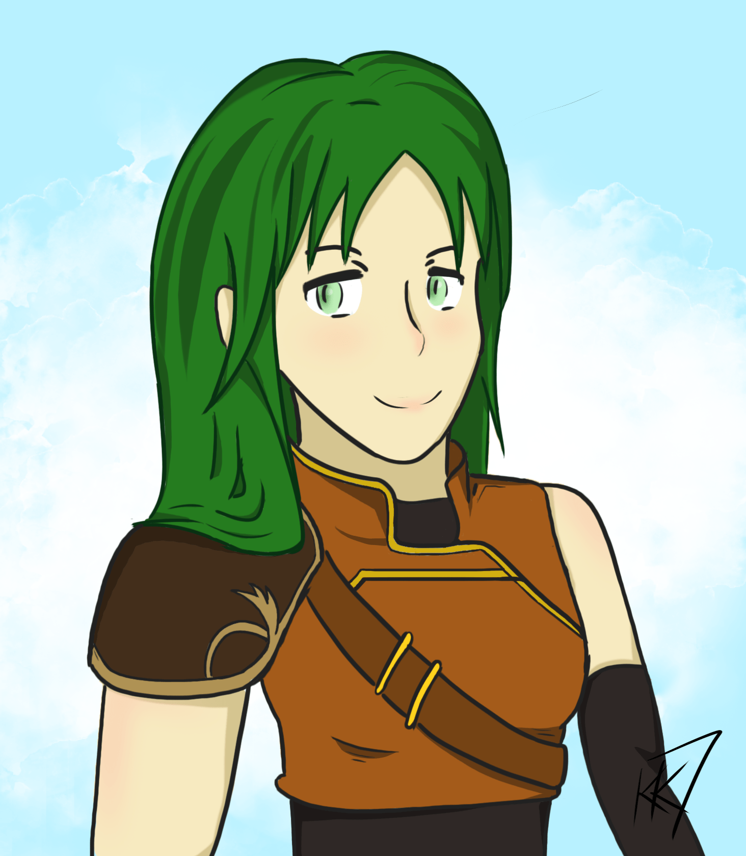 I drew a loose hair Rebecca. r/FireEmblemHeroes