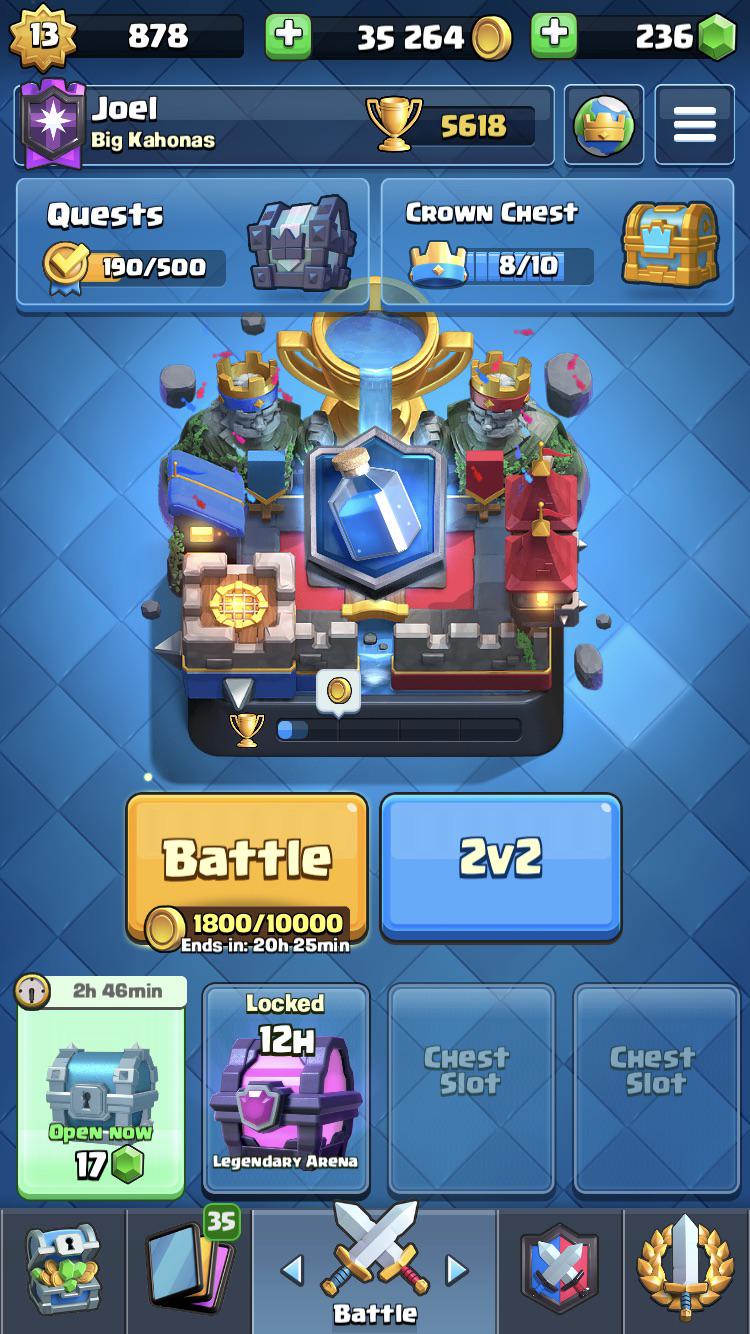 Got that legendary Arena magical chest r/ClashRoyale
