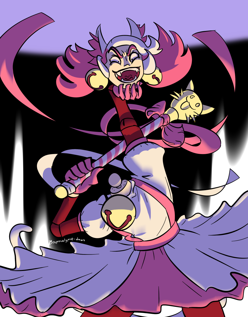 Mad Mew Mew fanart by me (Bropocalypsedraws) Undertale