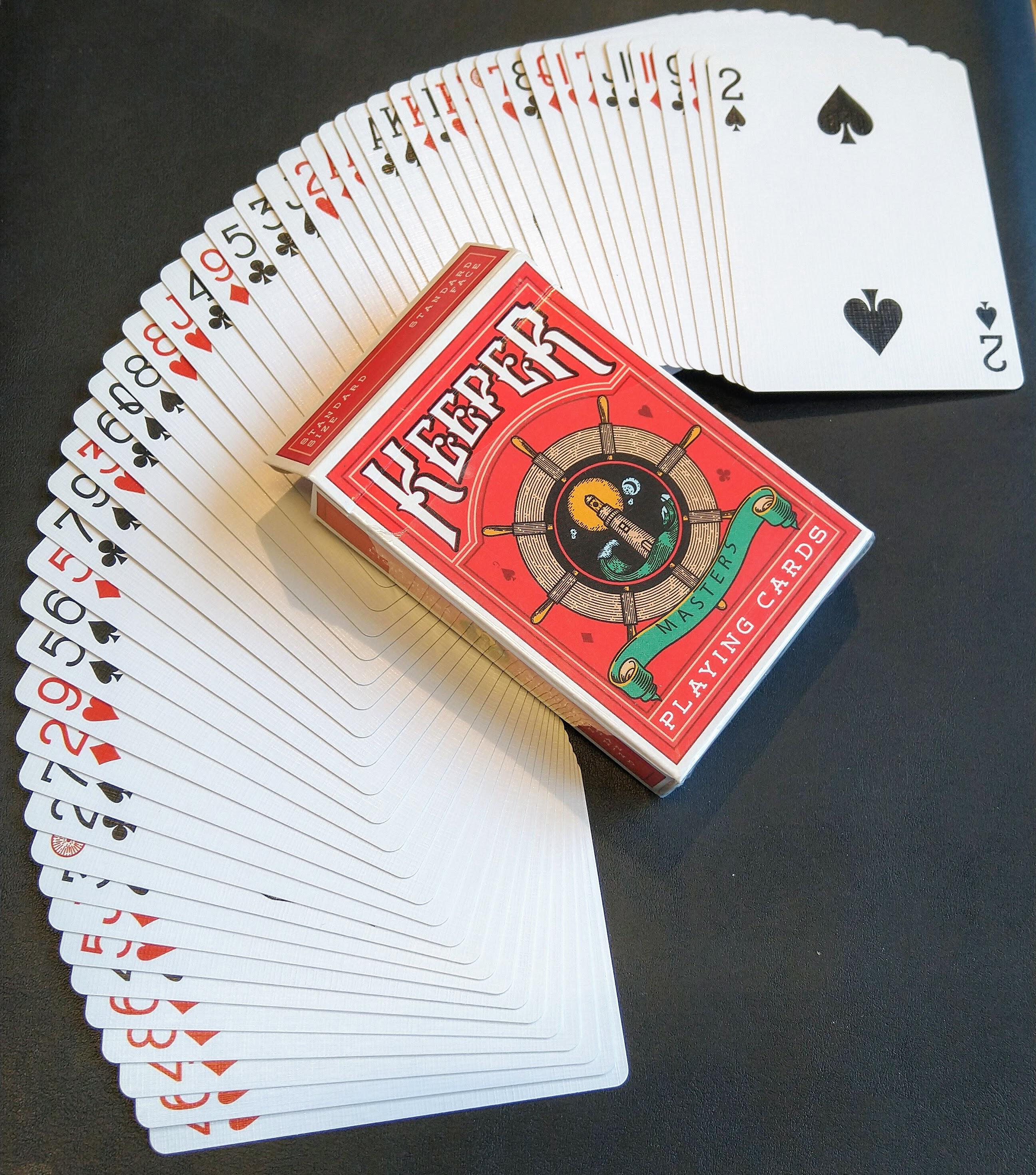 Just realized my red Keeper Masters were marked 😲 r/playingcards