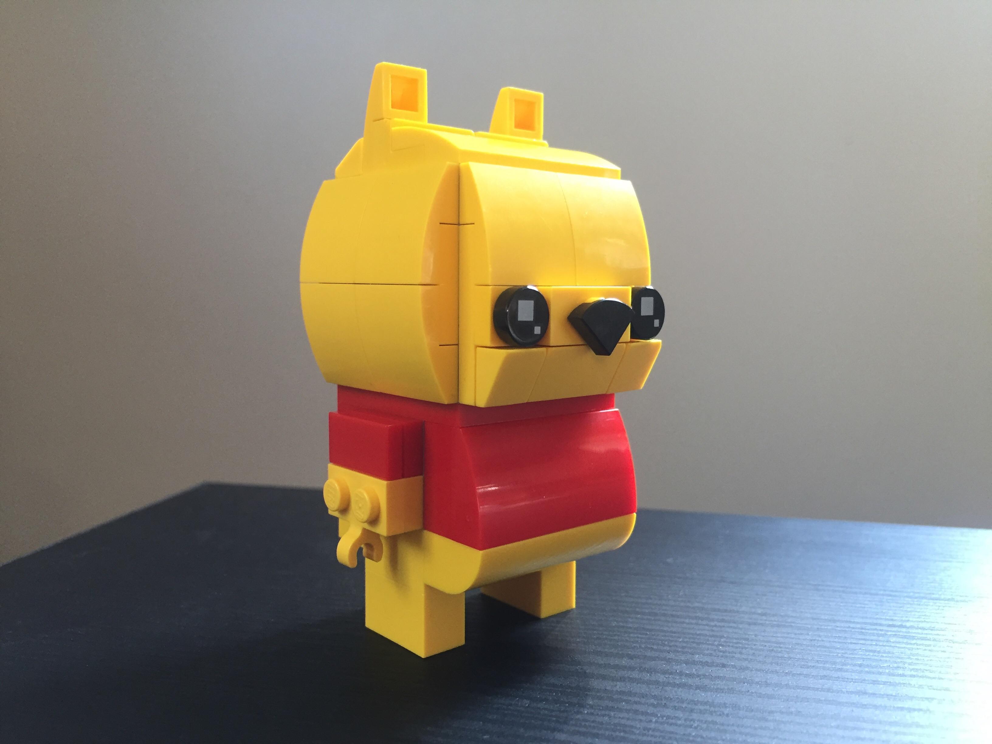 Winnie the Pooh, BrickHeadz MOC r/lego
