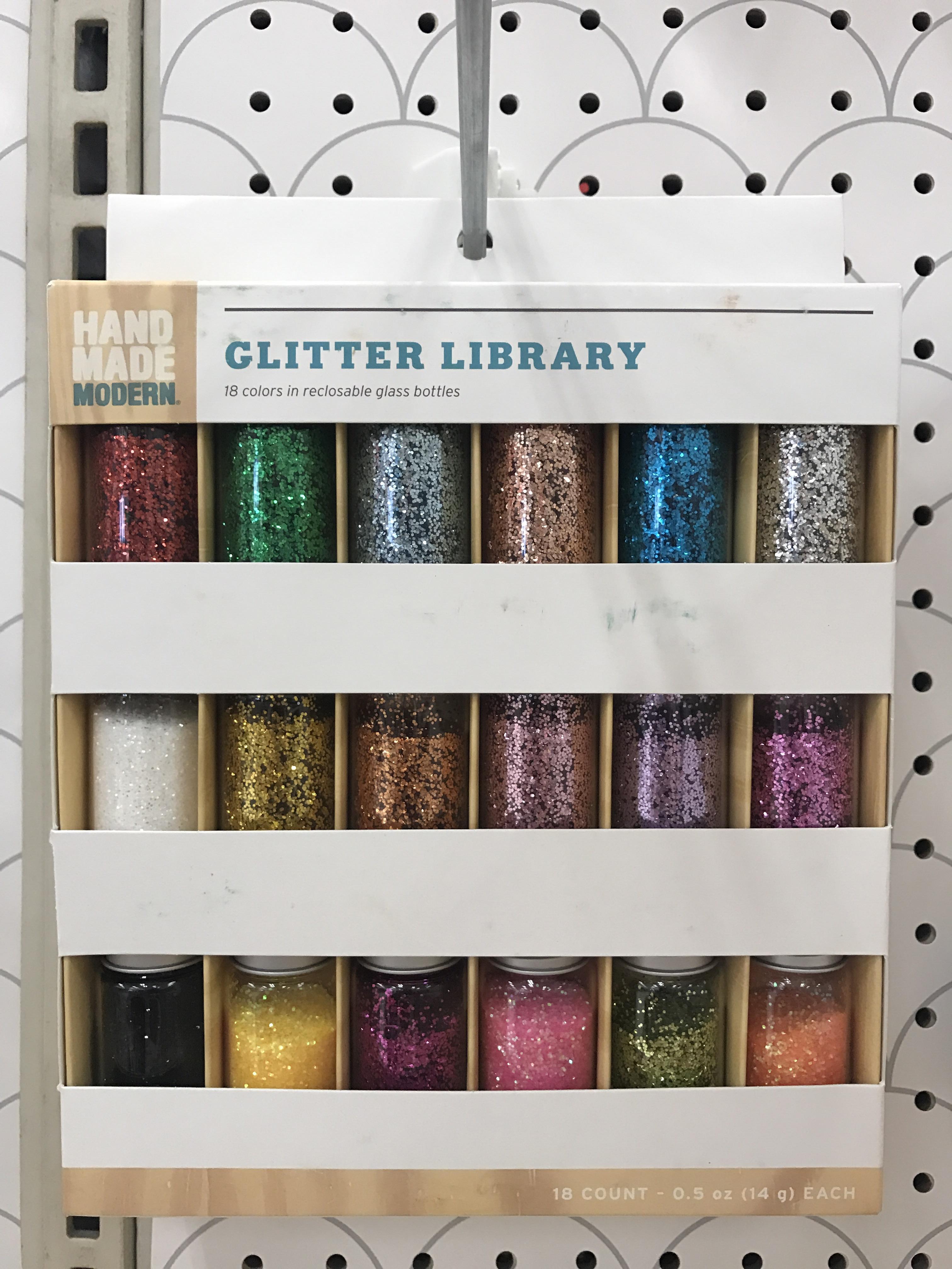 Spotted at Target a "Glitter Library"! r/crafts