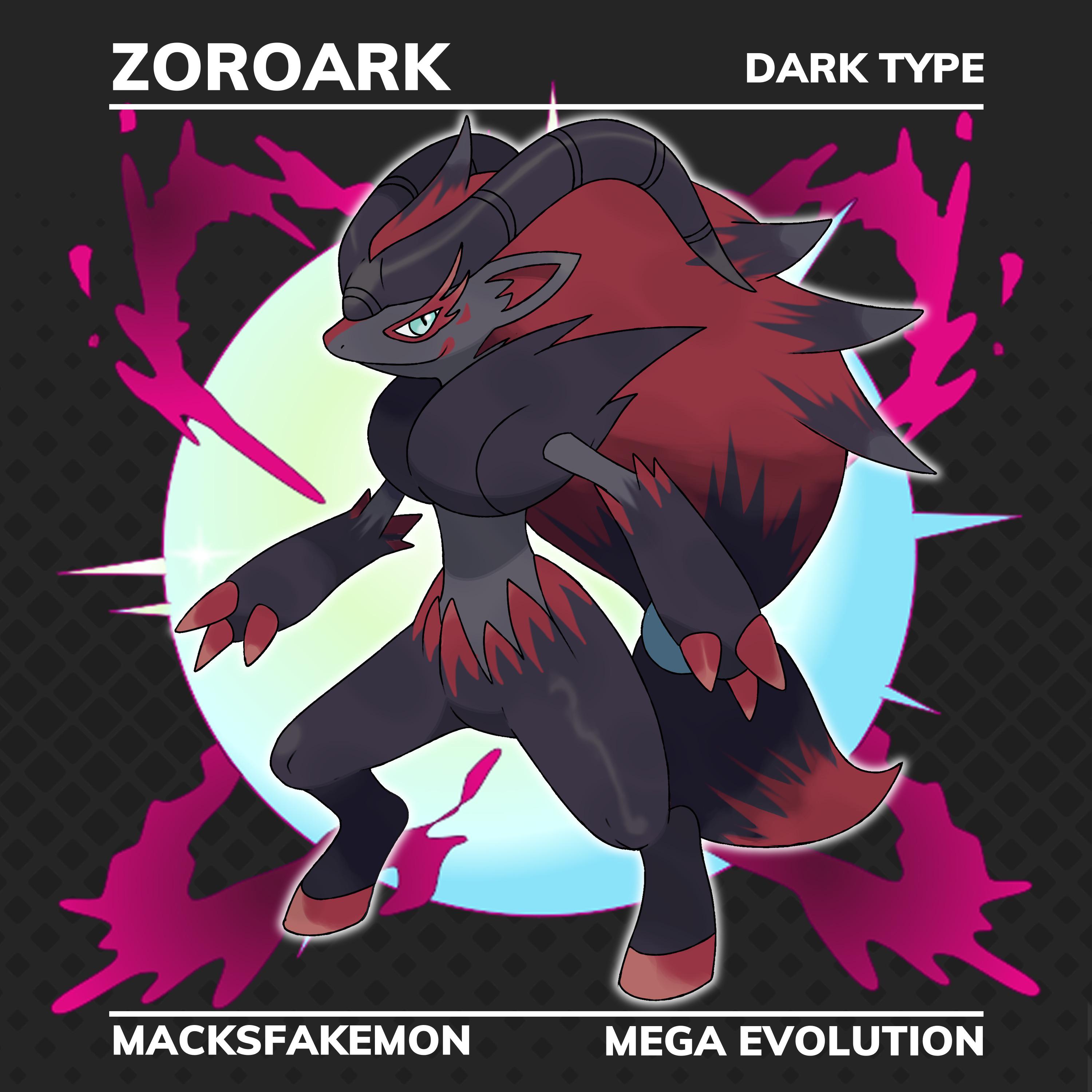 Mega Shapeshifting Zoroark! Details in Comments! r/pokemon