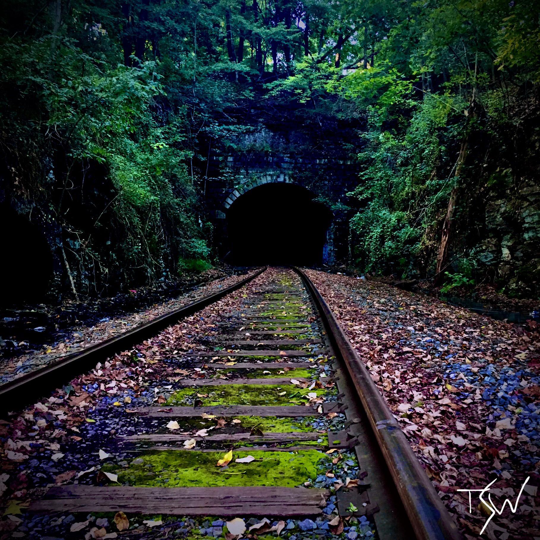Abandoned Train Tunnel Perkasie, Pennsylvania, USA r/AbandonedPorn