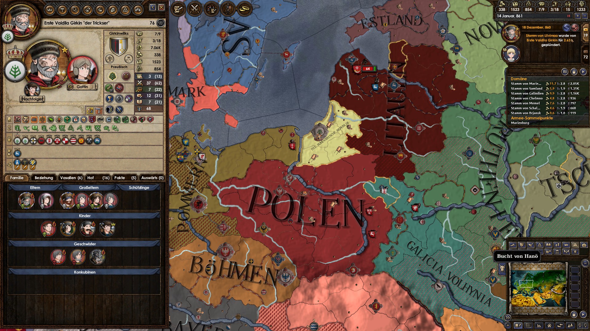 Probably the most Badass ruler i've ever had in my entire ck2 Gameplay