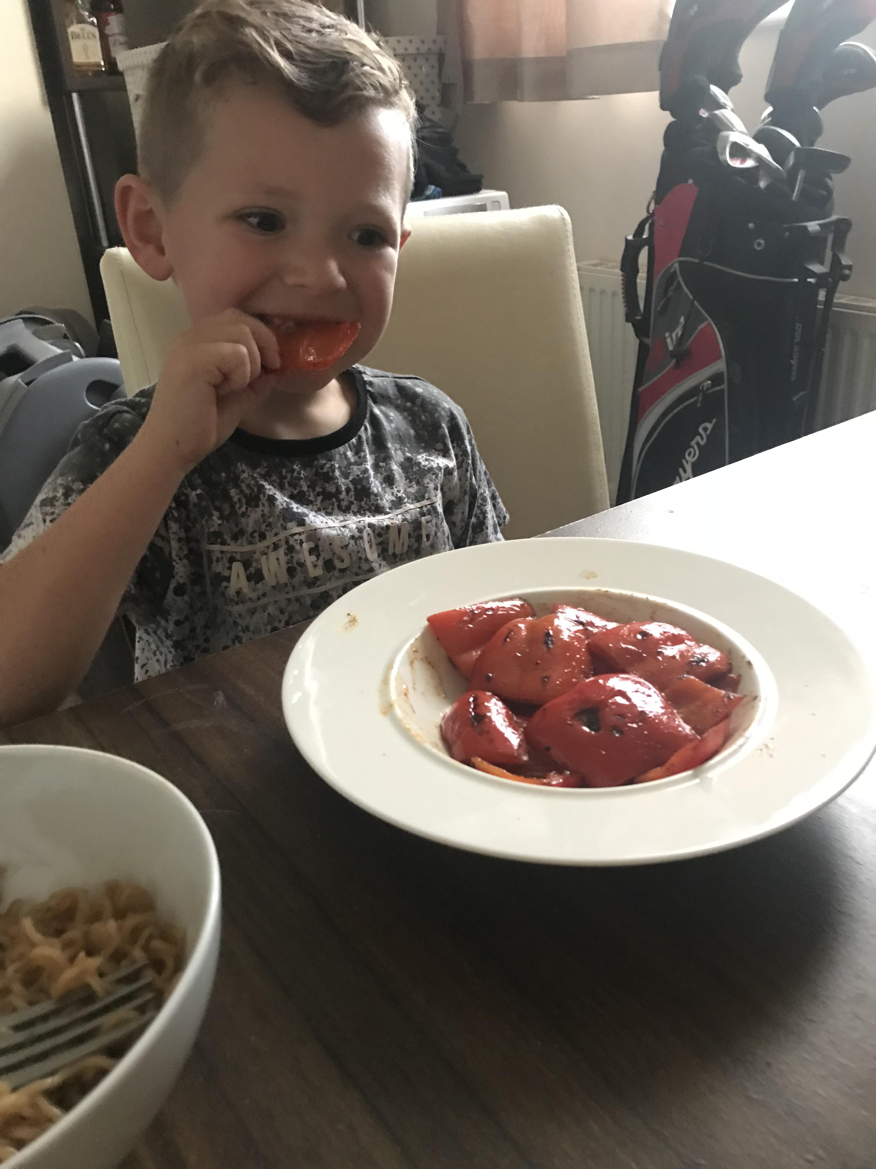 It’s always been a struggle getting my son to eat fruit and veg, till