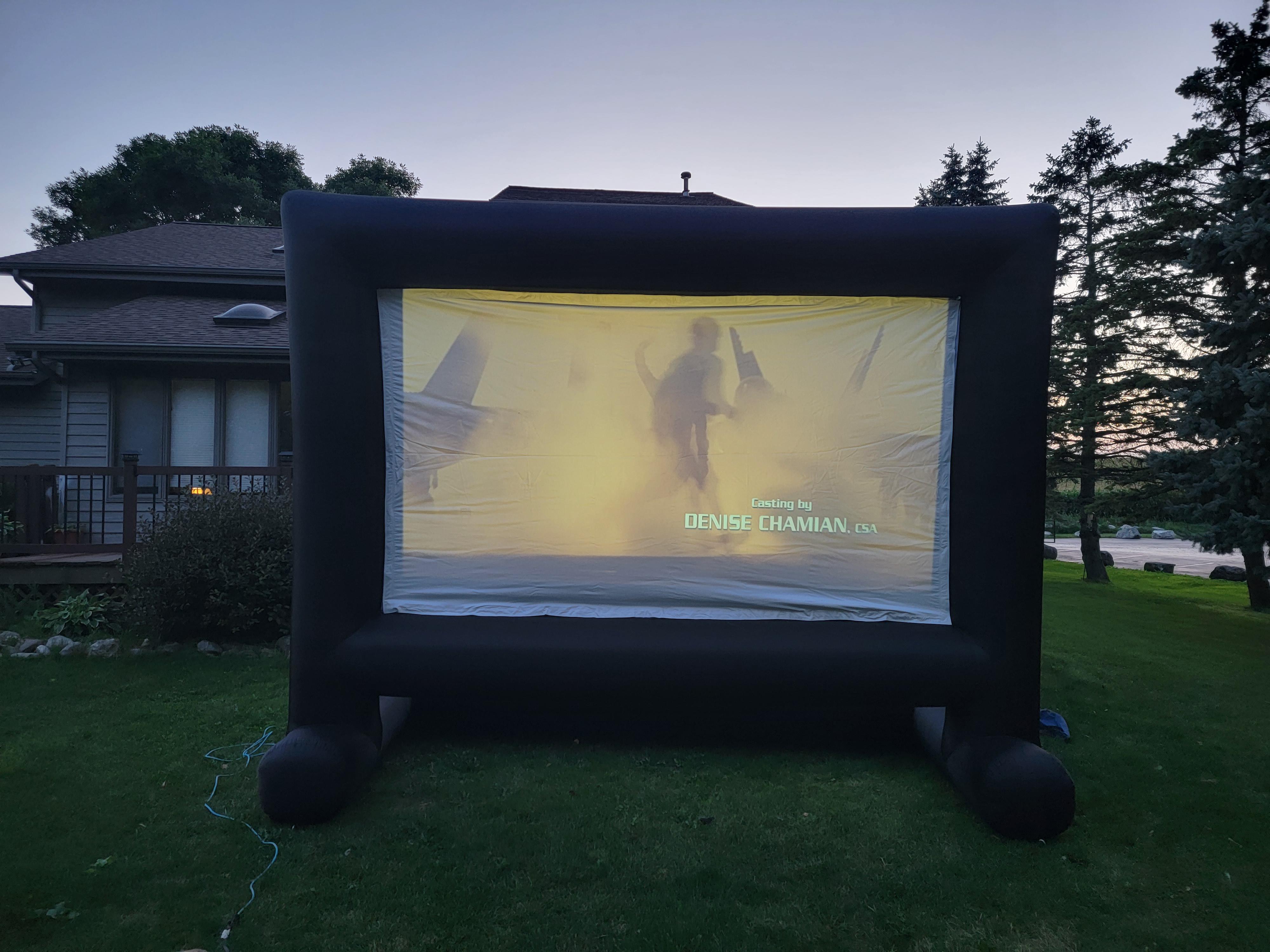 Watched Maverick on the outdoor screen last night! r/topgun