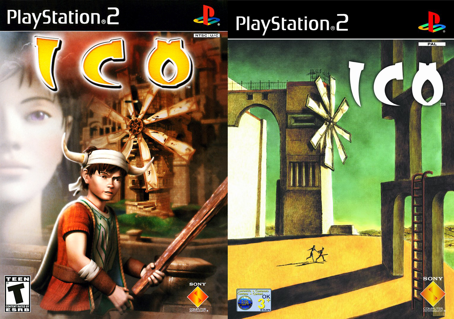 Let's play a game pinpoint ICO's Japan/Europe's cover art and North