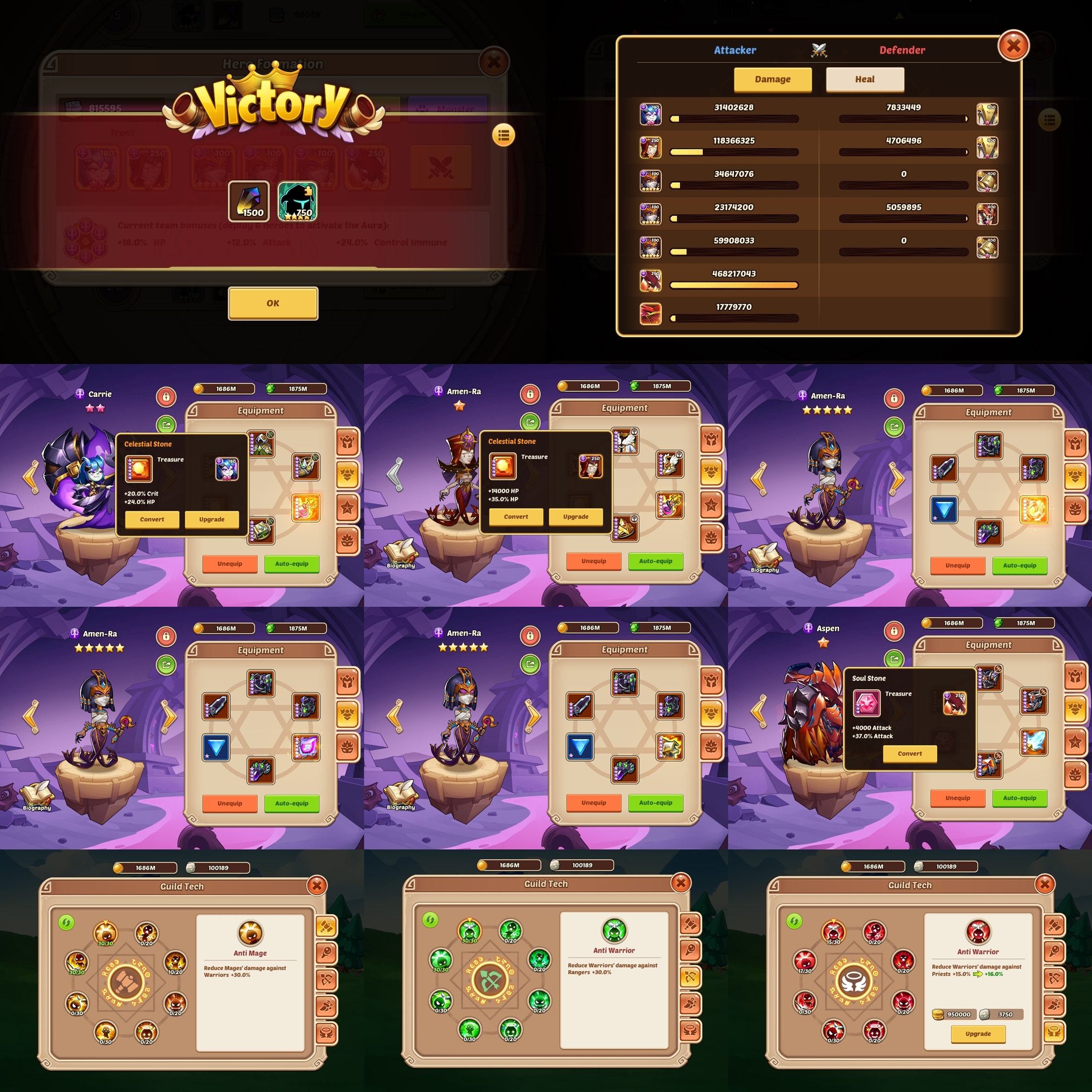 Dark Seal Land 20 cleared! Phoenix monster with maxed hp and attack