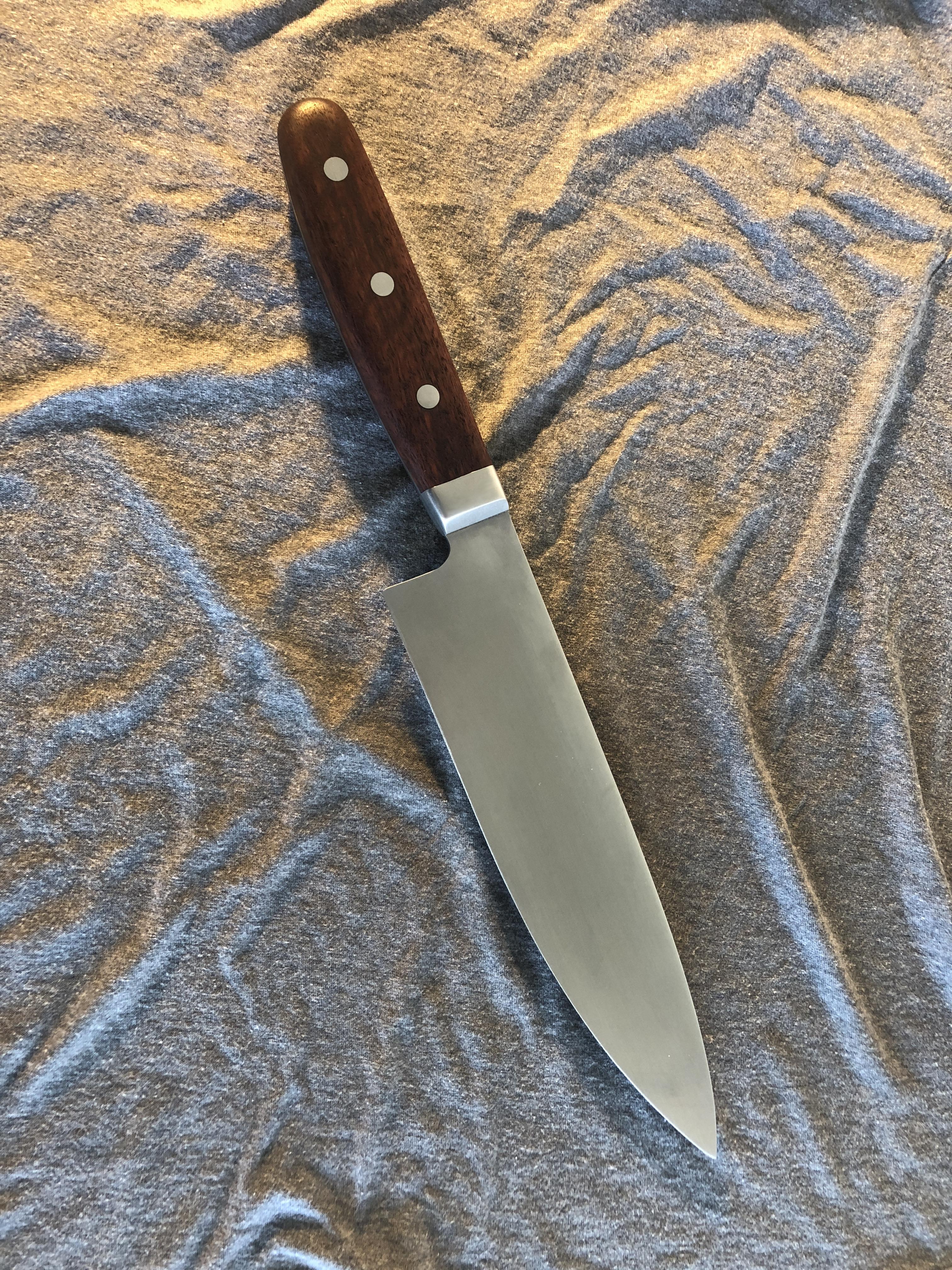 My first knife build from start to finish r/knifemaking