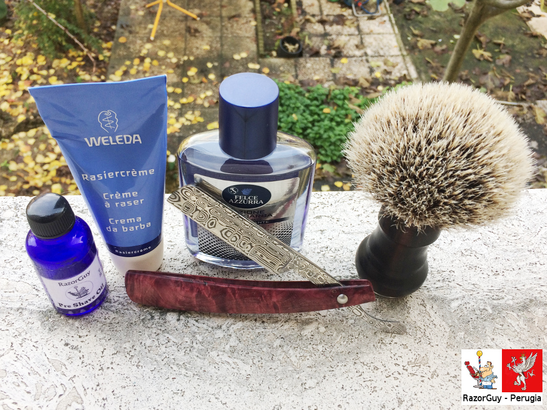 SOTD Mastro Livi Damasteel Ladder, 6/8 Full Hollow, French Point r