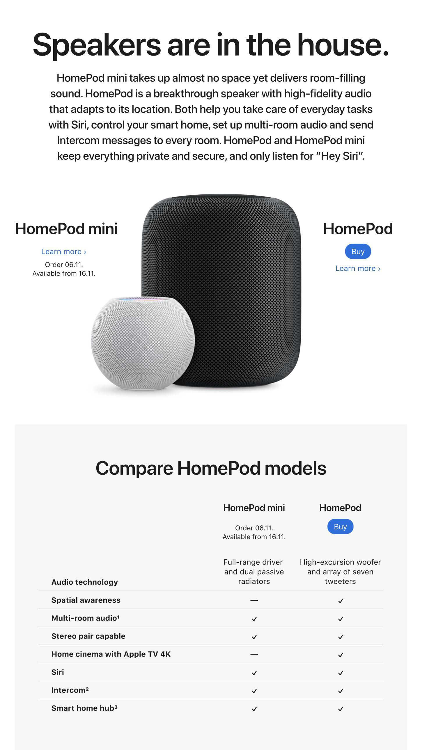 HomePod / HomePod mini r/HomePod