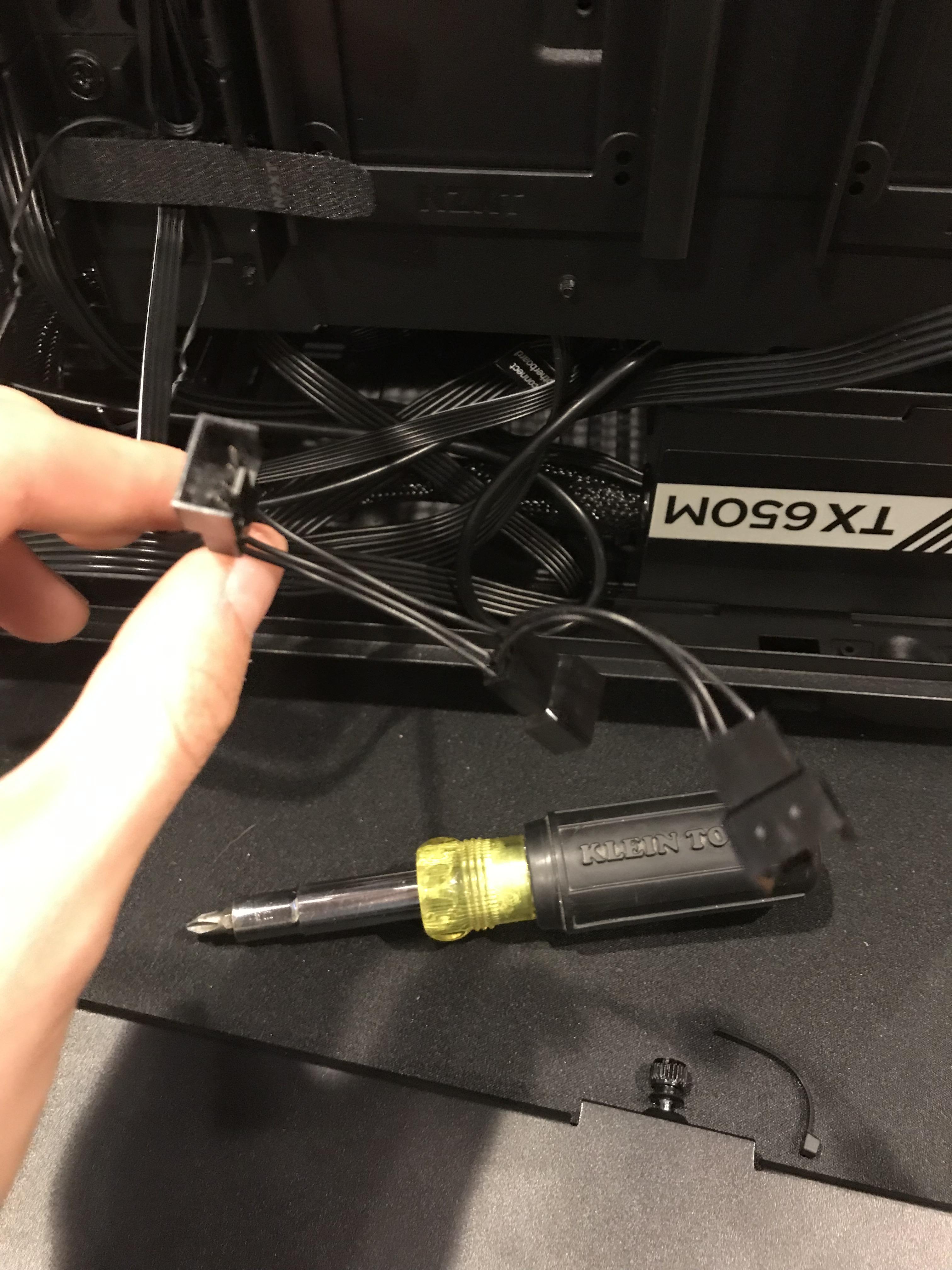 My case fans don’t work in the NZXT H500i, I’m guessing it’s because of
