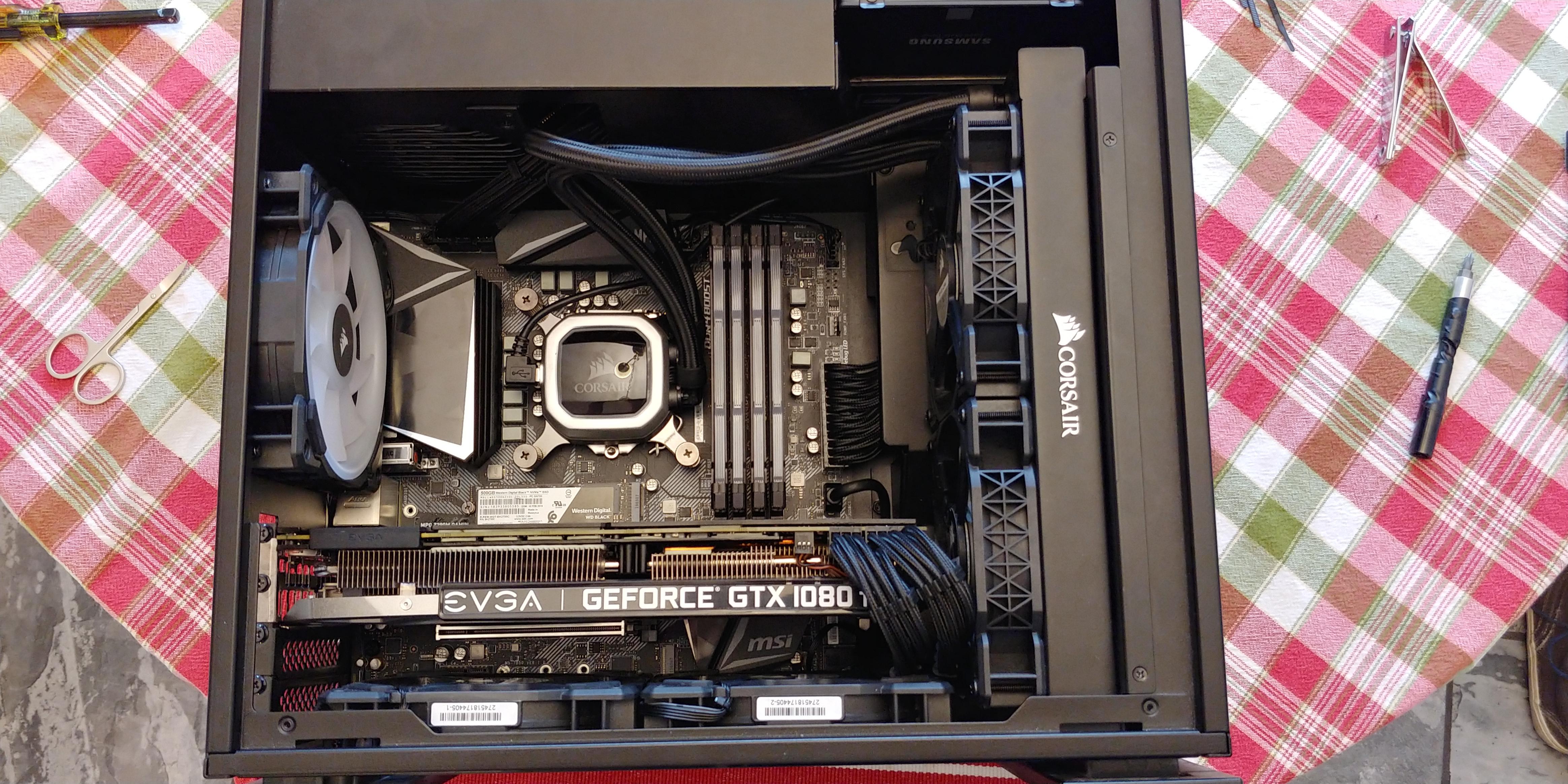 Does mAtx count as SFF? 25l case with an overclocked 9900k and a 1080ti