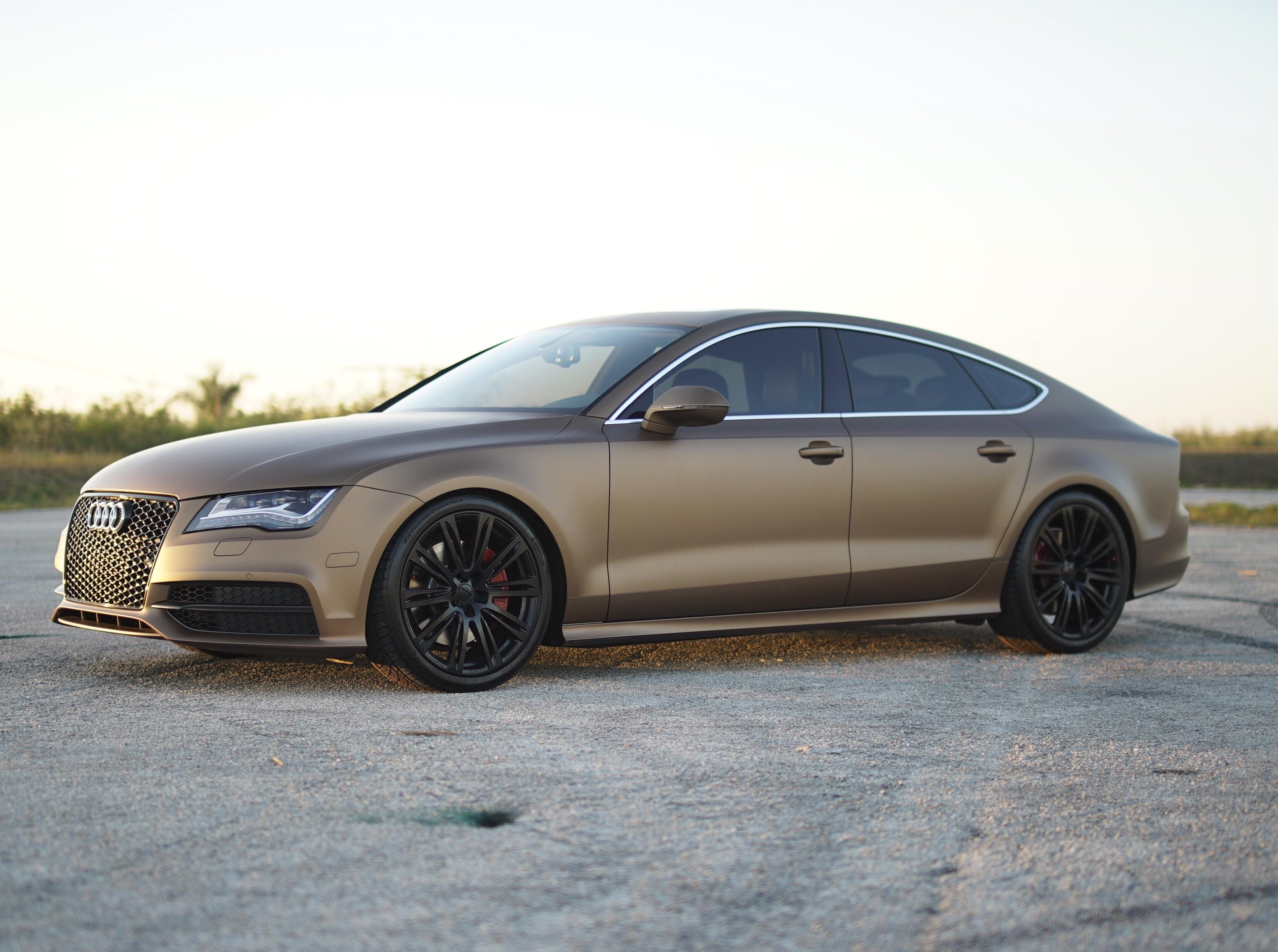 Mocha Brown Audi A7 rate it... Audi