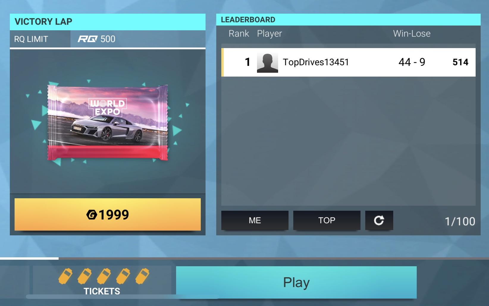 Victory is Mine r/TopDrives