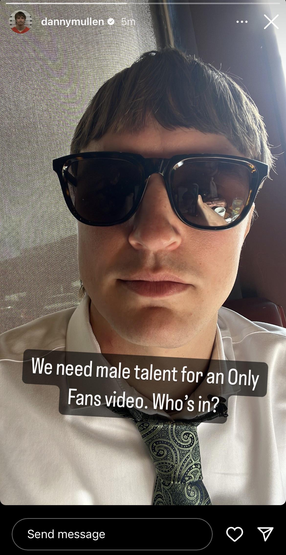 Who wants to be apart of a Danny Mullen porn tape? : dannymullen