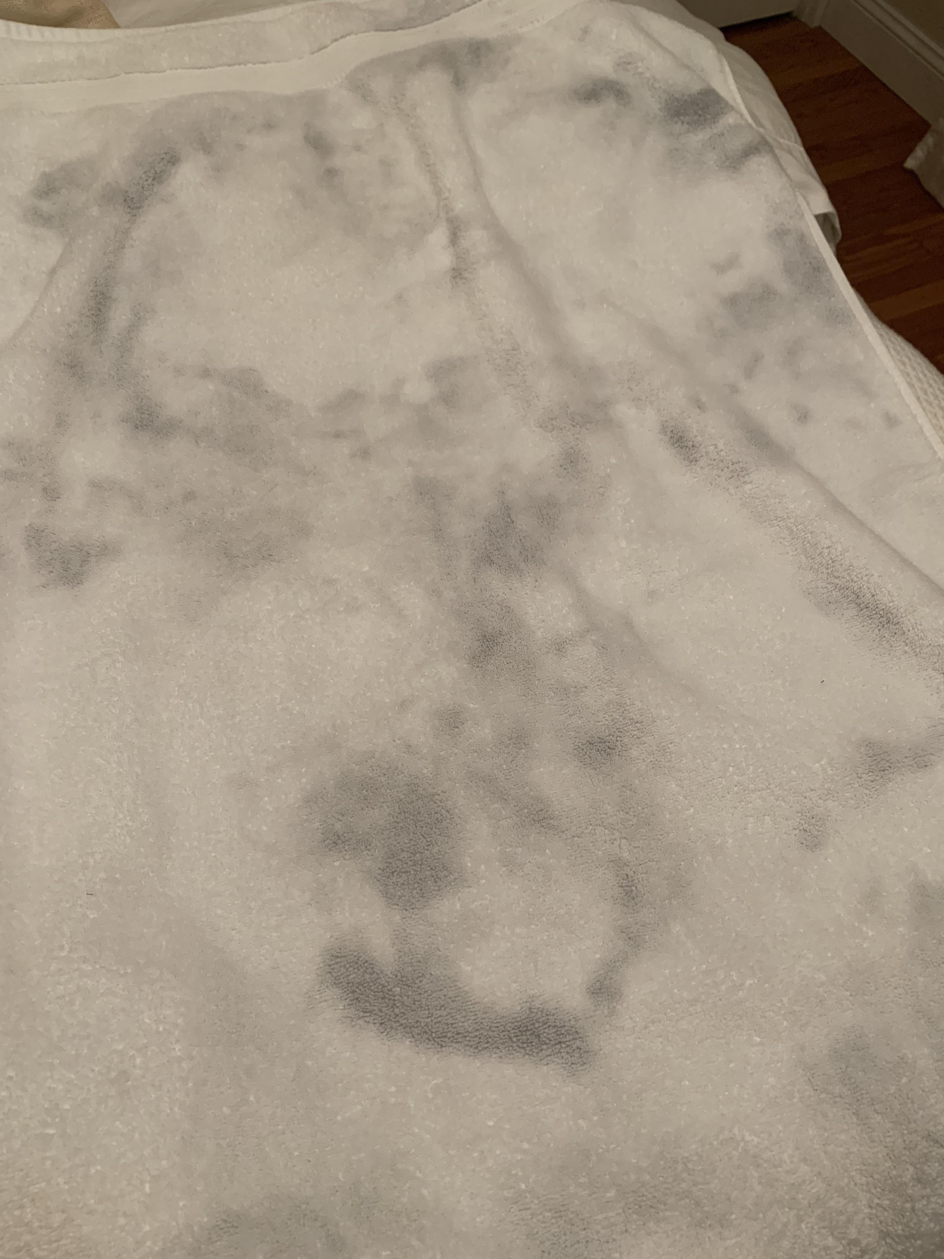 Why does laundry detergent(or softener?) do this sometimes? And is