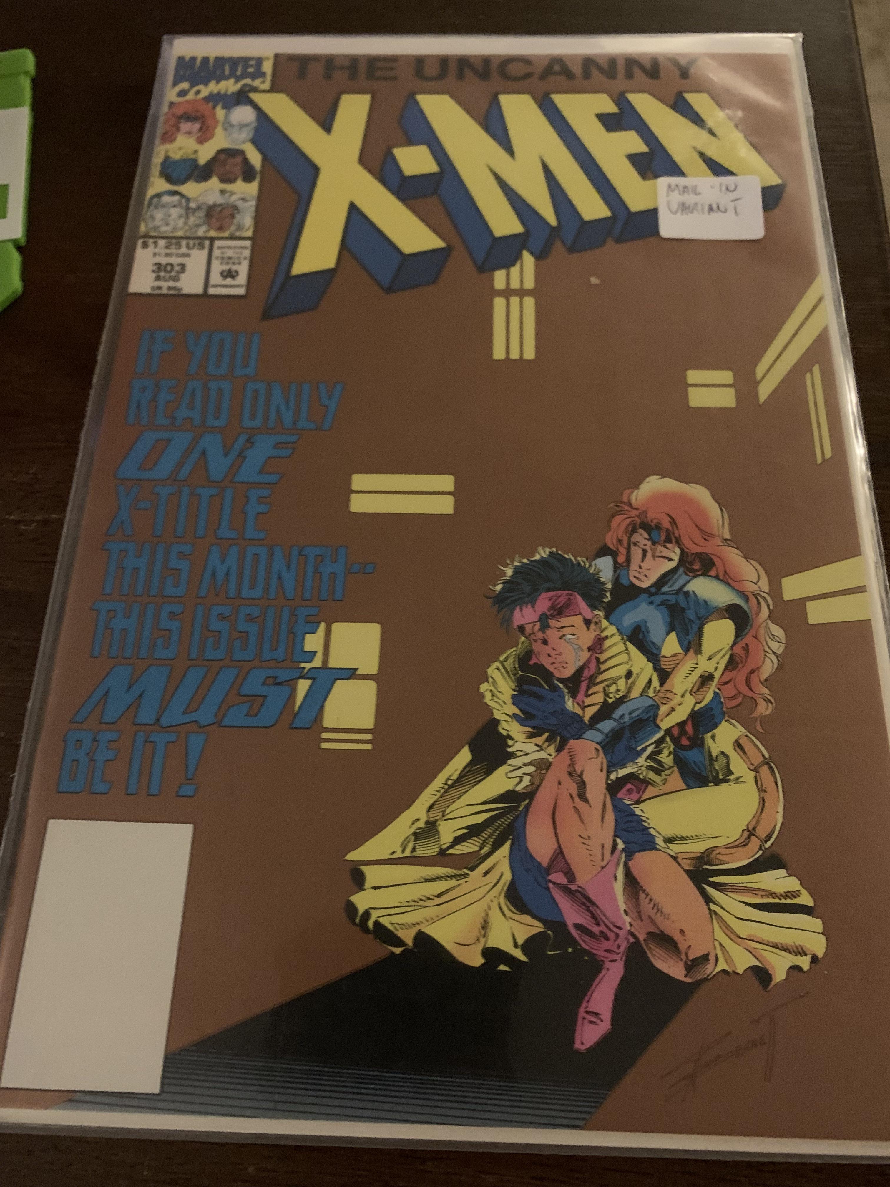 Cool find while exploring shops today! Gold variant of Uncanny XMen