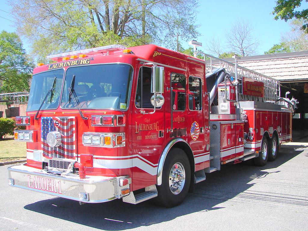 Ladder 1 of the Laurinburg Fire Department, my hometown. it's a 1997