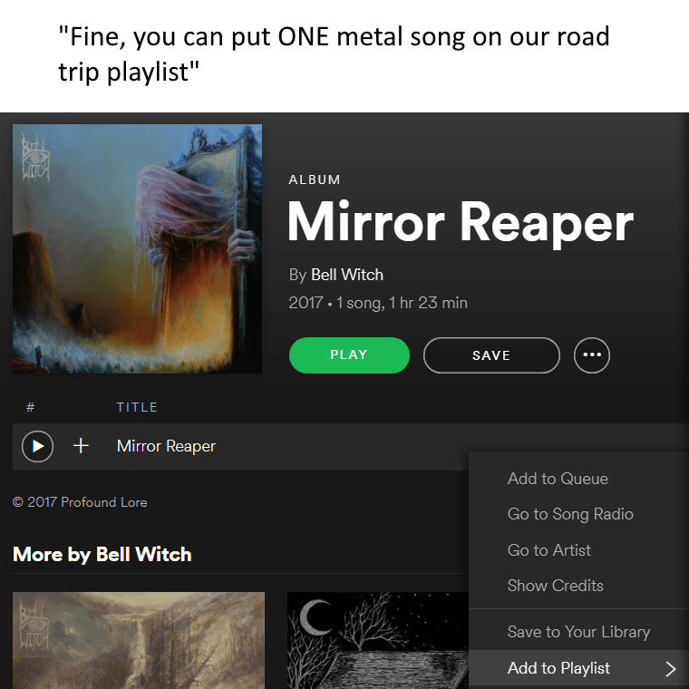 That seems fair MetalMemes