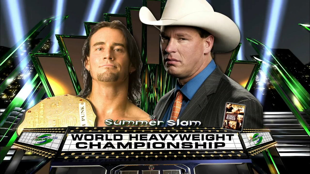 CM Punk vs. JBL Summerslam 2008 r/WWEMatchGraphics