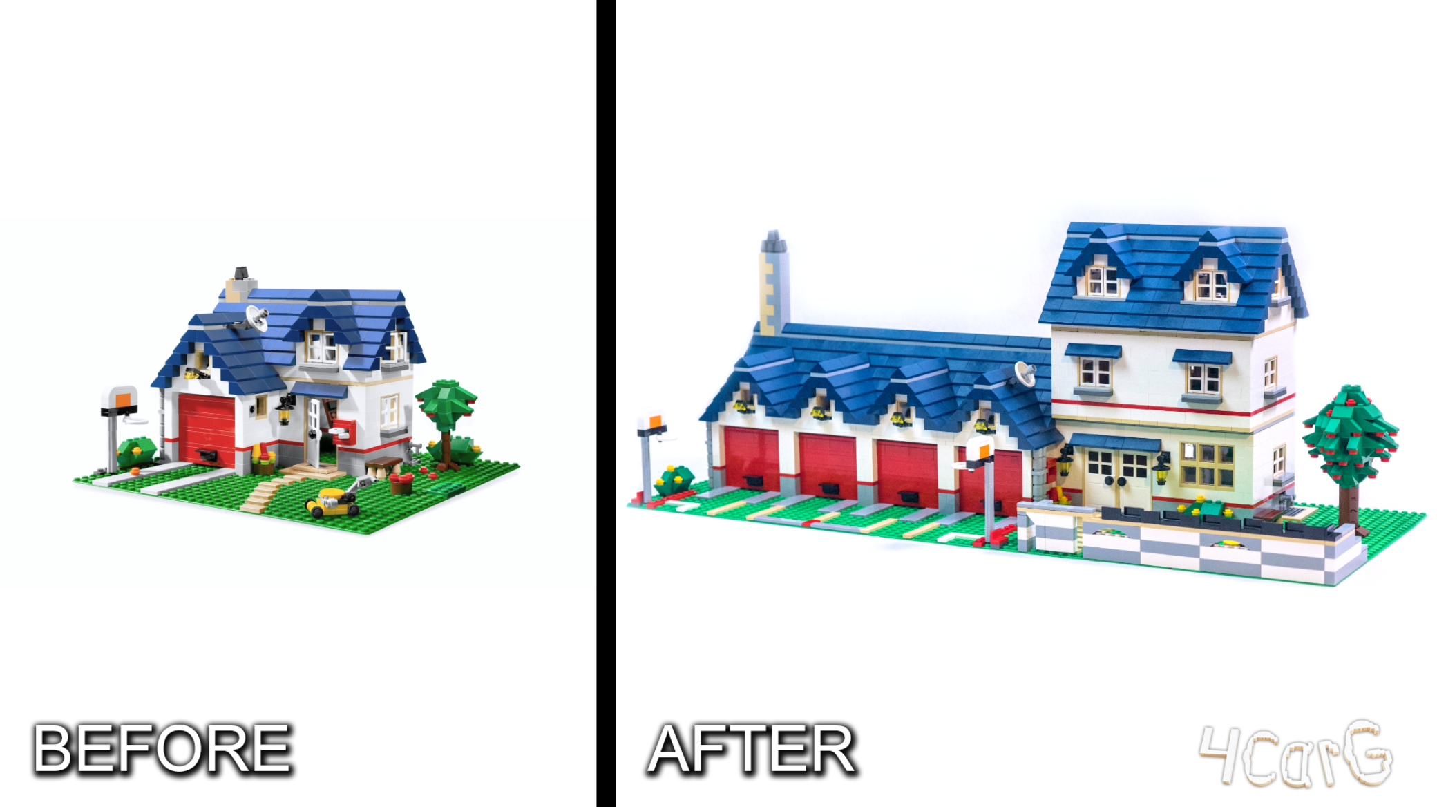 Apple Tree House X4 r/legos
