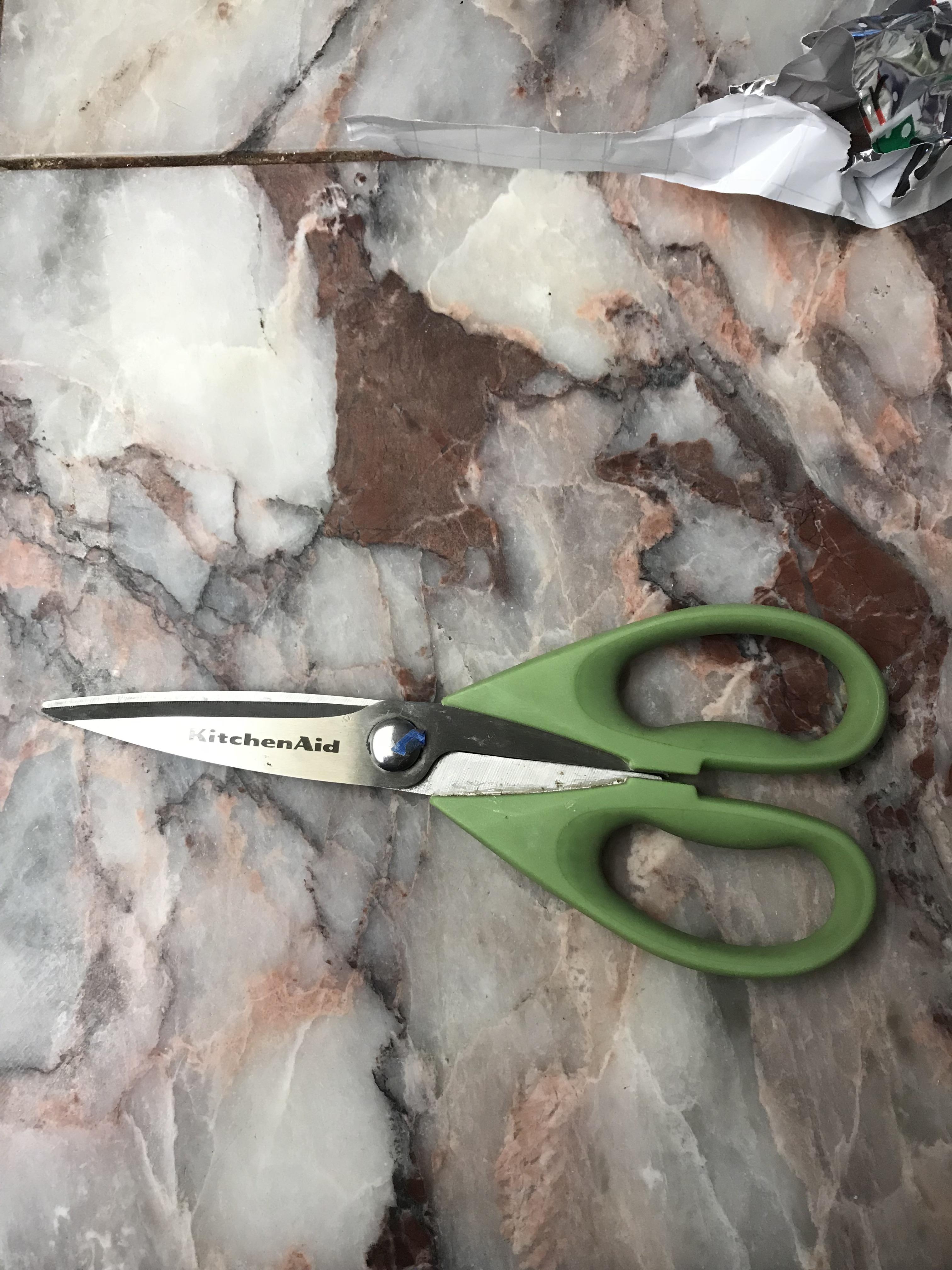 These scissors work for me ALL YEAR and now won’t cut wrapping paper