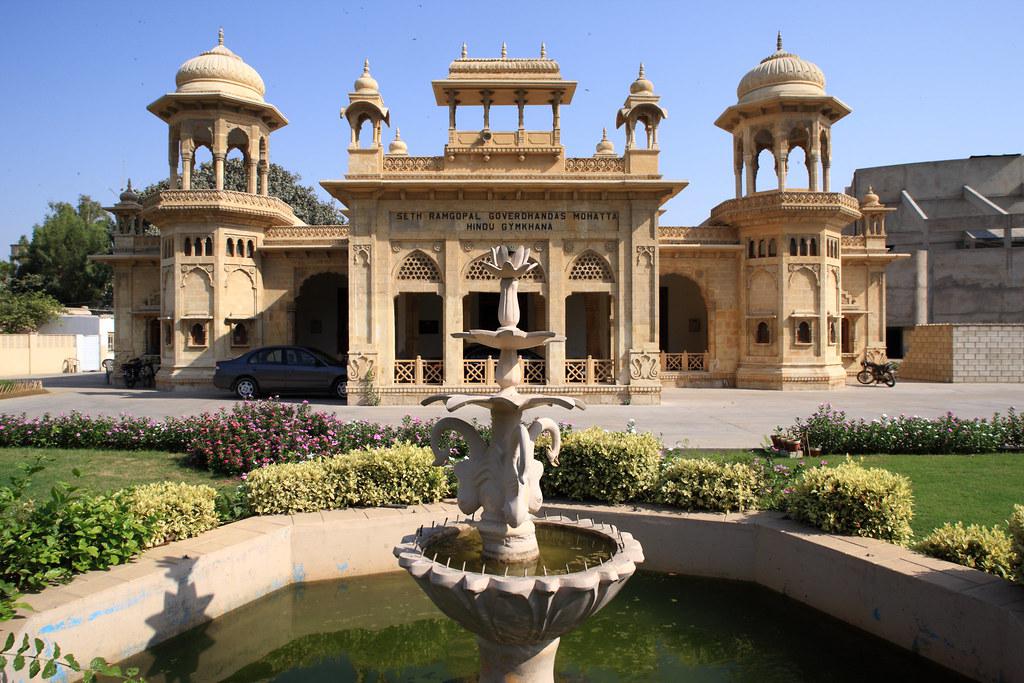 Hindu Gymkhana in Karachi, Pakistan. It was built in 1925 as a club for