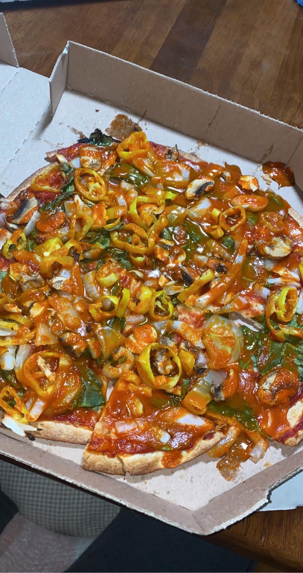 Vegan dominos pizza ShittyVeganFoodPorn