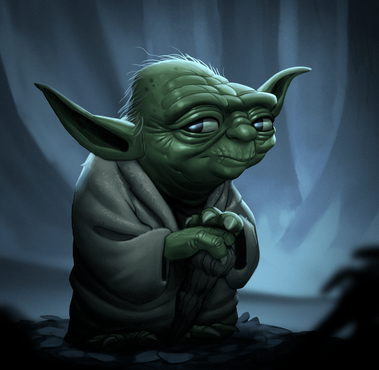 [Fanart] I painted Yoda r/StarWars