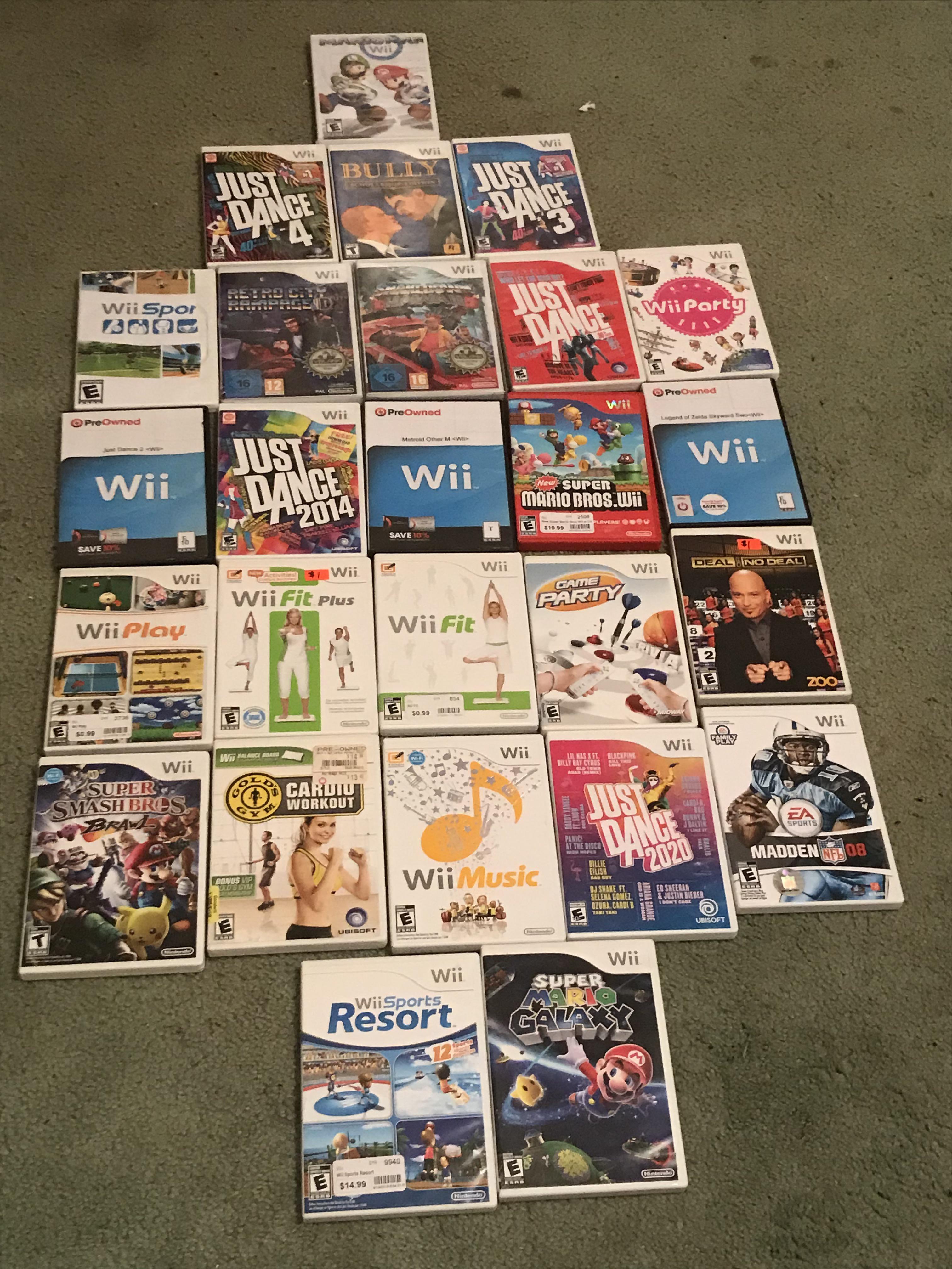 Part 3 of my Wii game collection. Notable games are now here such as