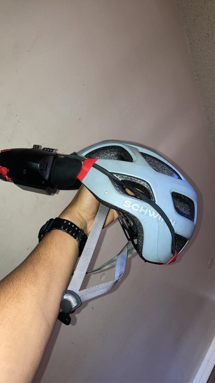 NVG set up schwinn bike helmet and night fox 119 v 😂😂 r/NightVision