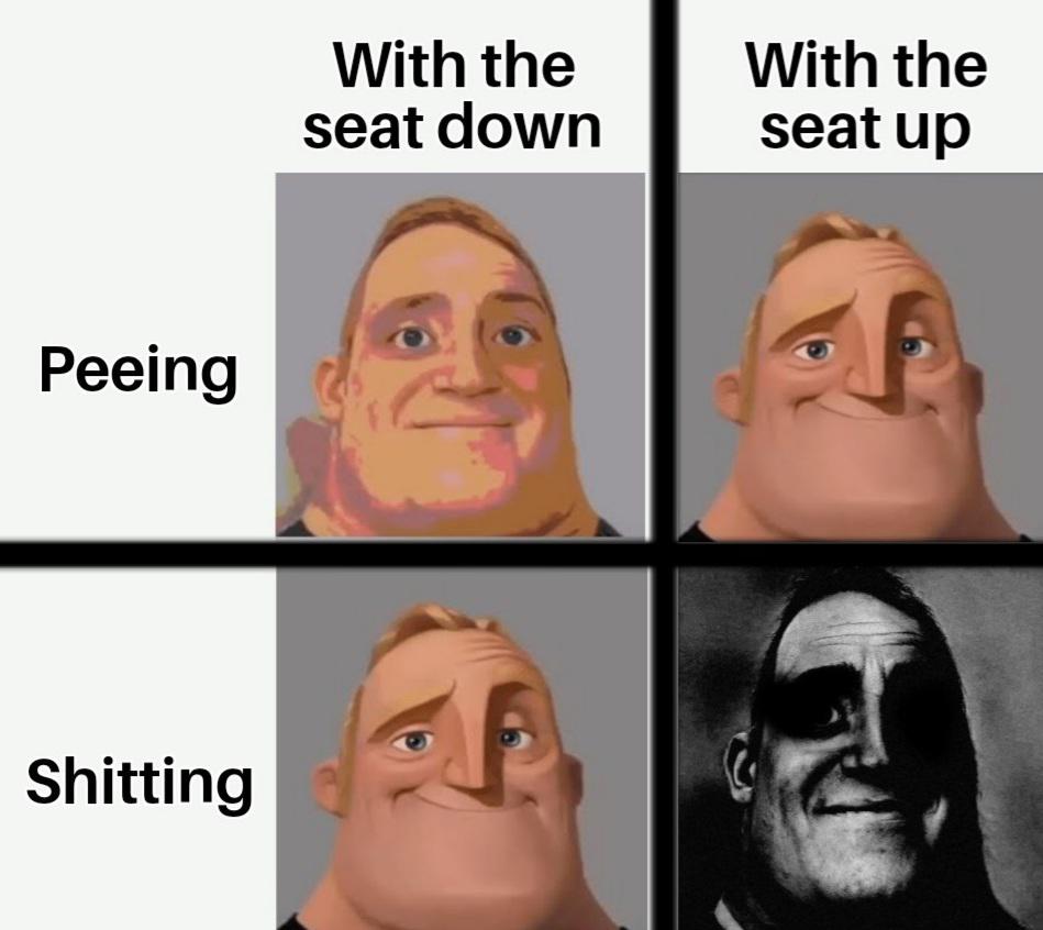 Le toilet seat r/memes