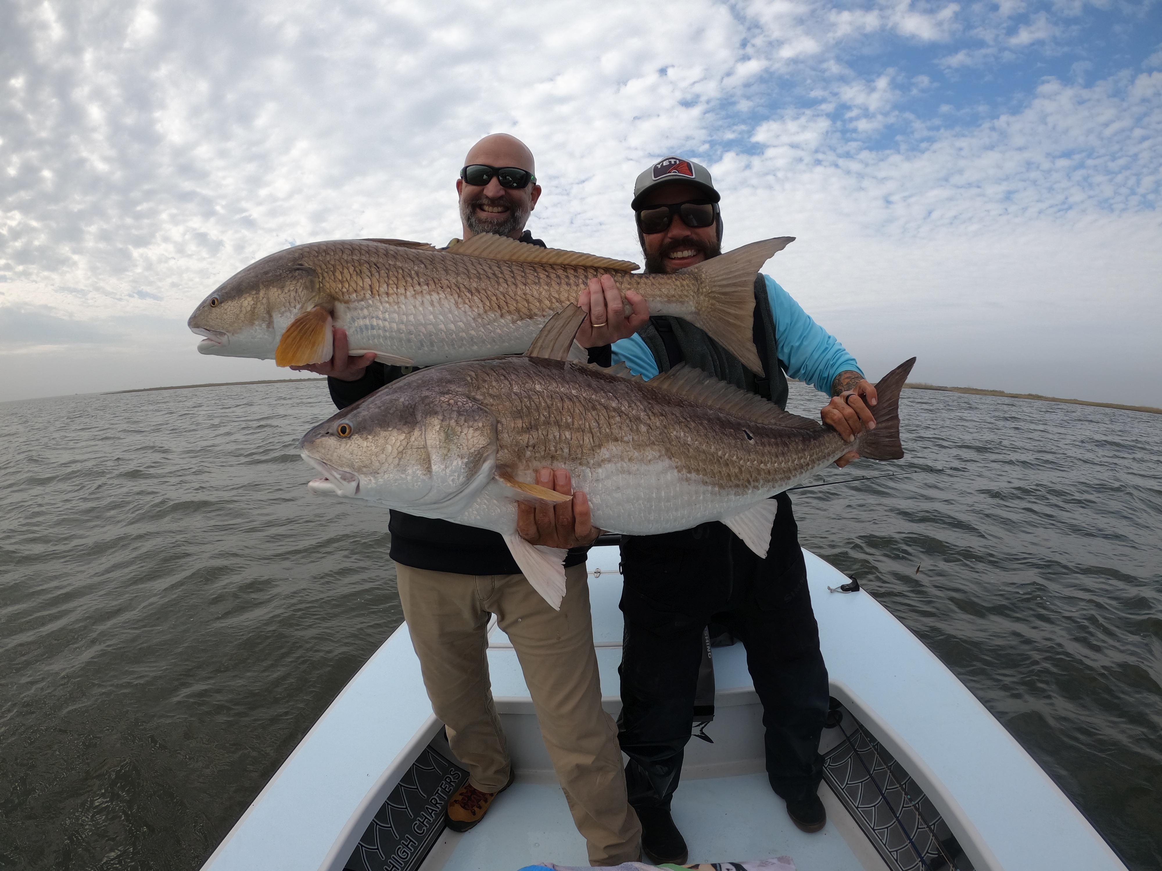 Big bull reds in Delacroix Louisiana! r/Fishing