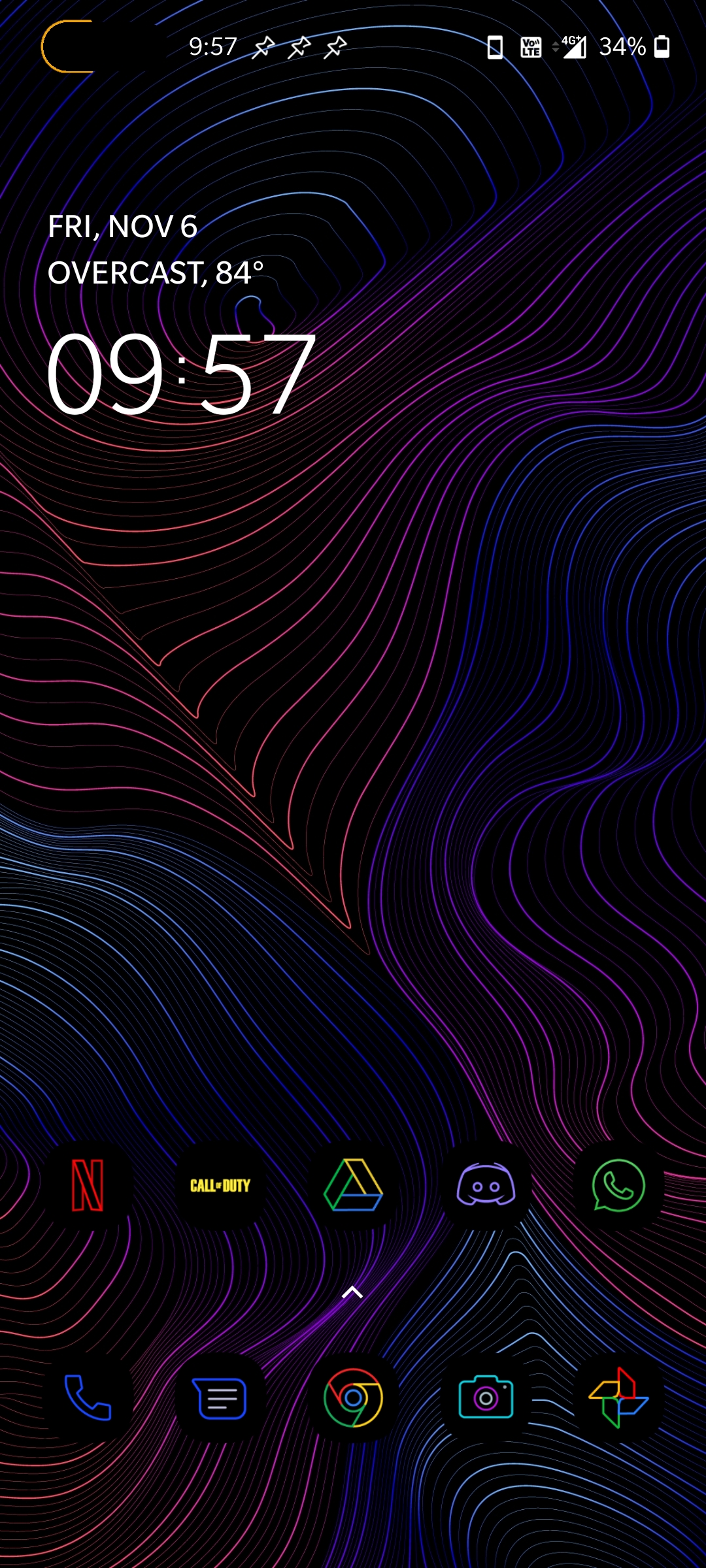 How's this home screen? Just adding a wallpaper and changing the icons