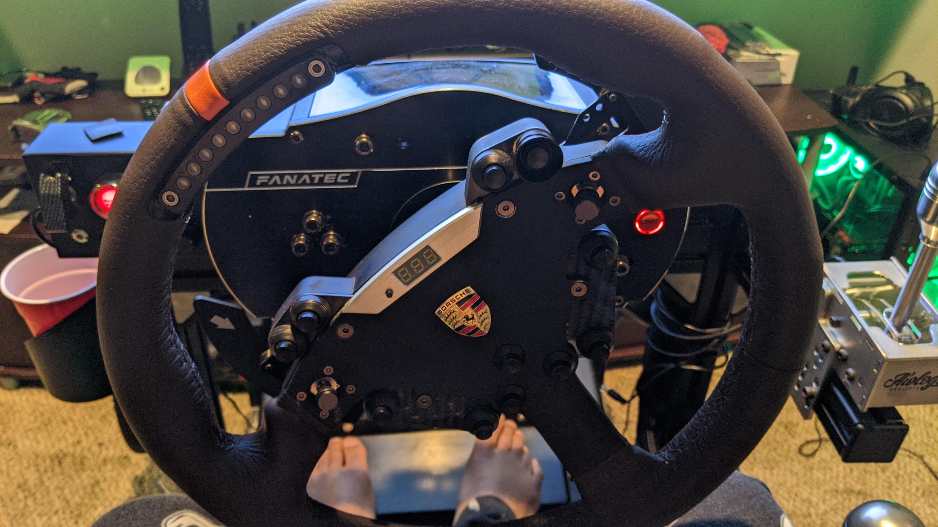 This is the position the wheel has to be in either direction before the