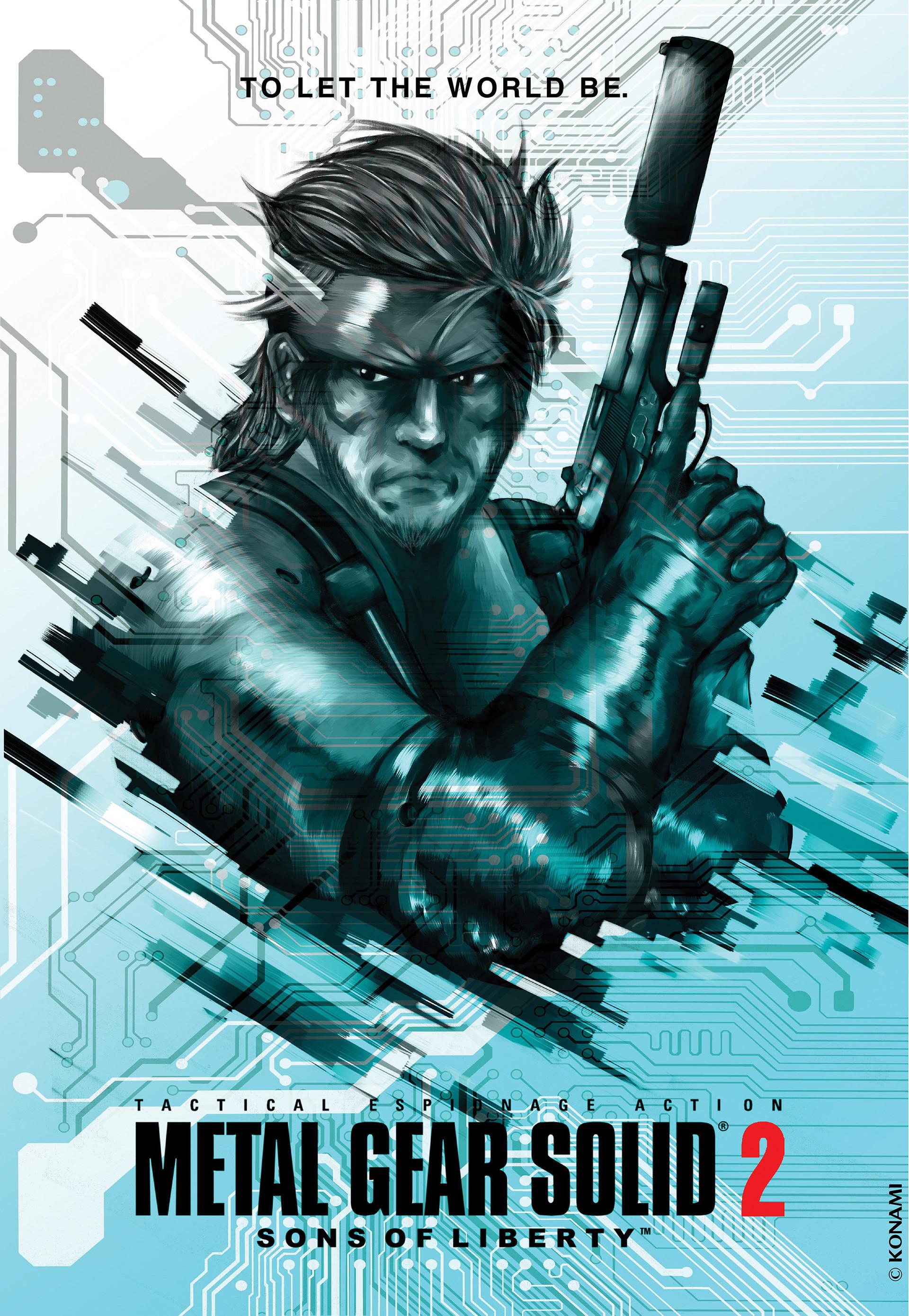 Metal Gear Solid 2, Fan Art by Rommel Tadeo r/metalgearsolid