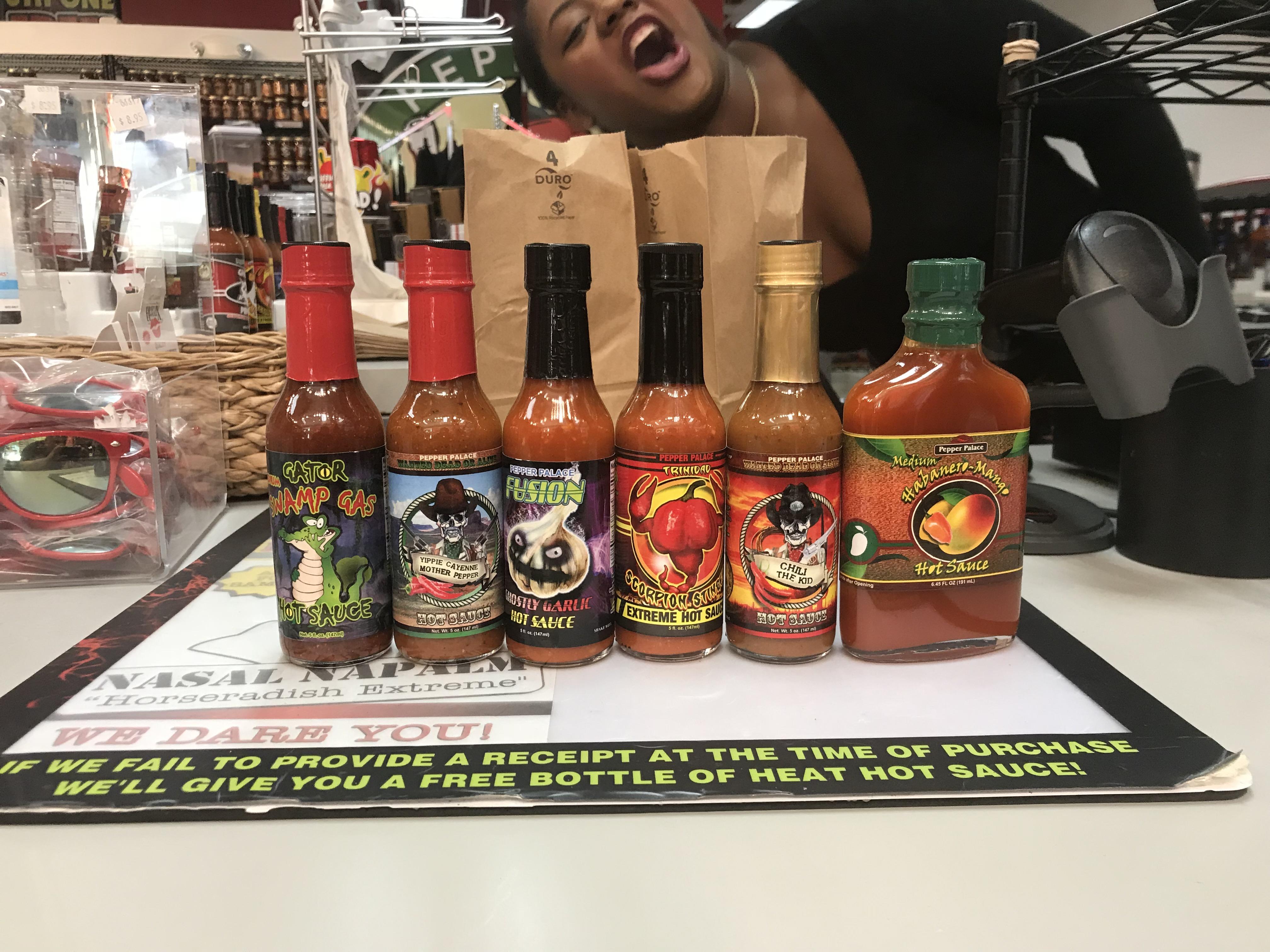 Found a Pepper Palace. This is what I bought. Bonus is the photo bomb