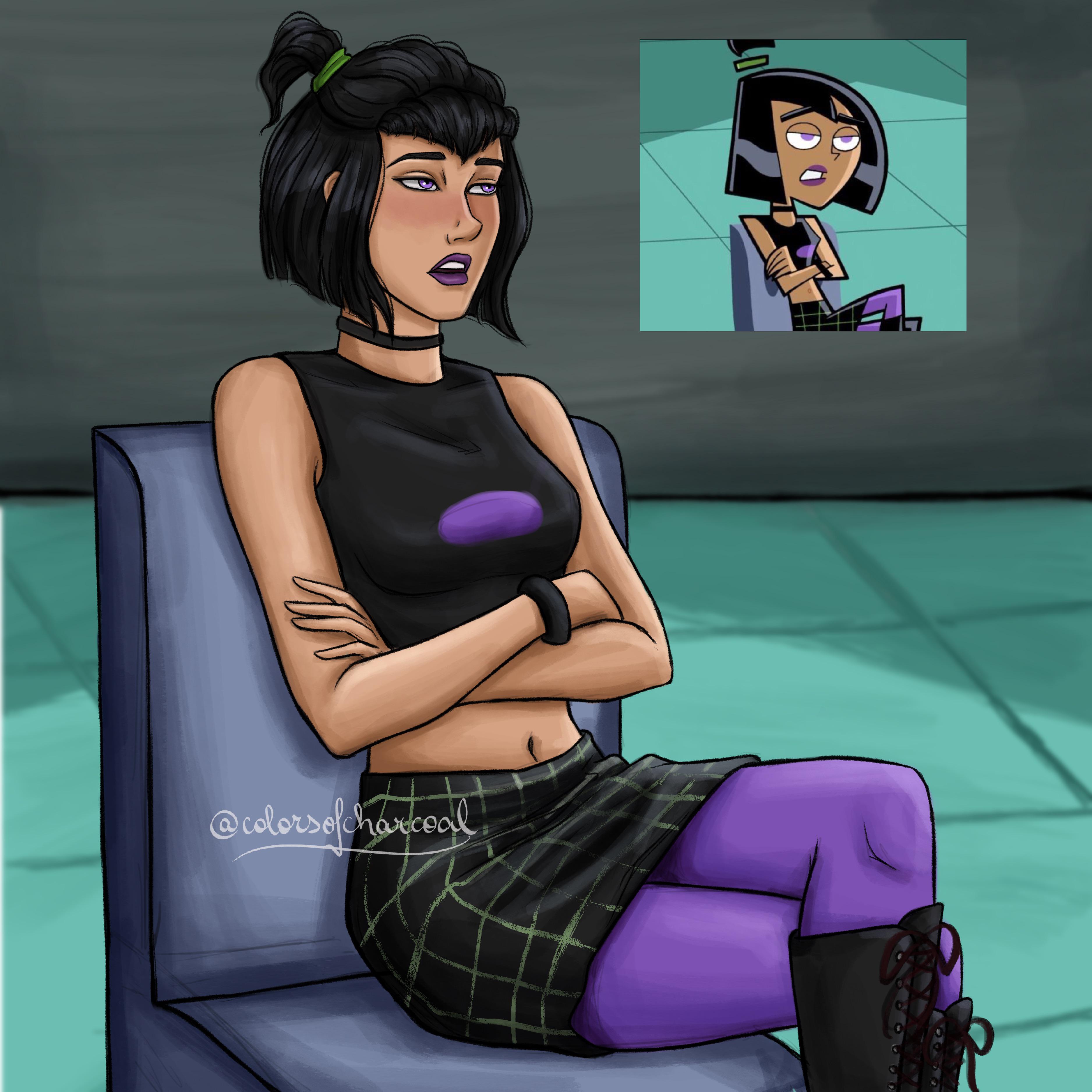 Sam Manson from Danny Phantom (by u/_noice202) : cartoonbelly